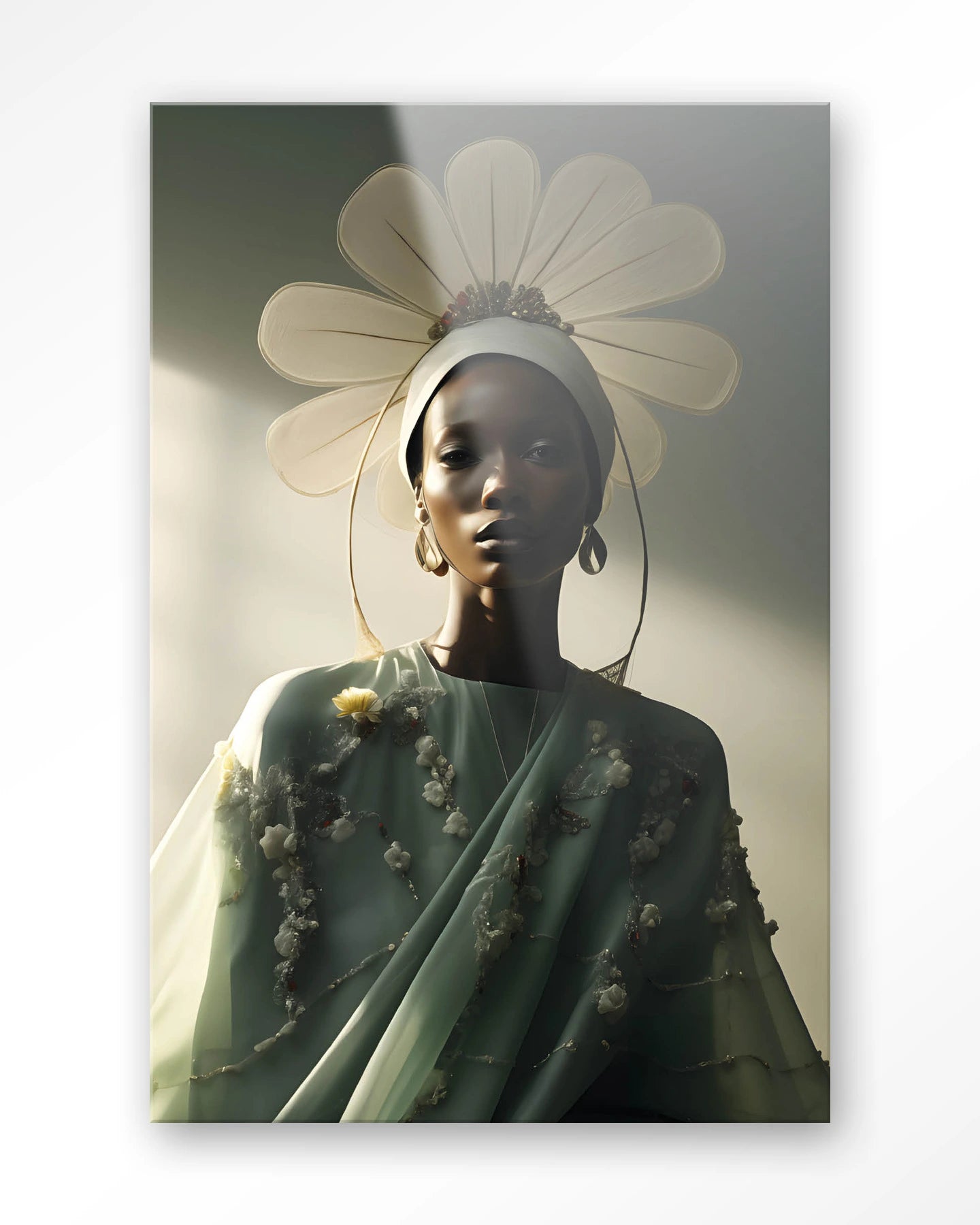 Editorial Flower - Moderne Wanddecoratie | Artprint, Glass Art & Wandkleed by Urban Cotton