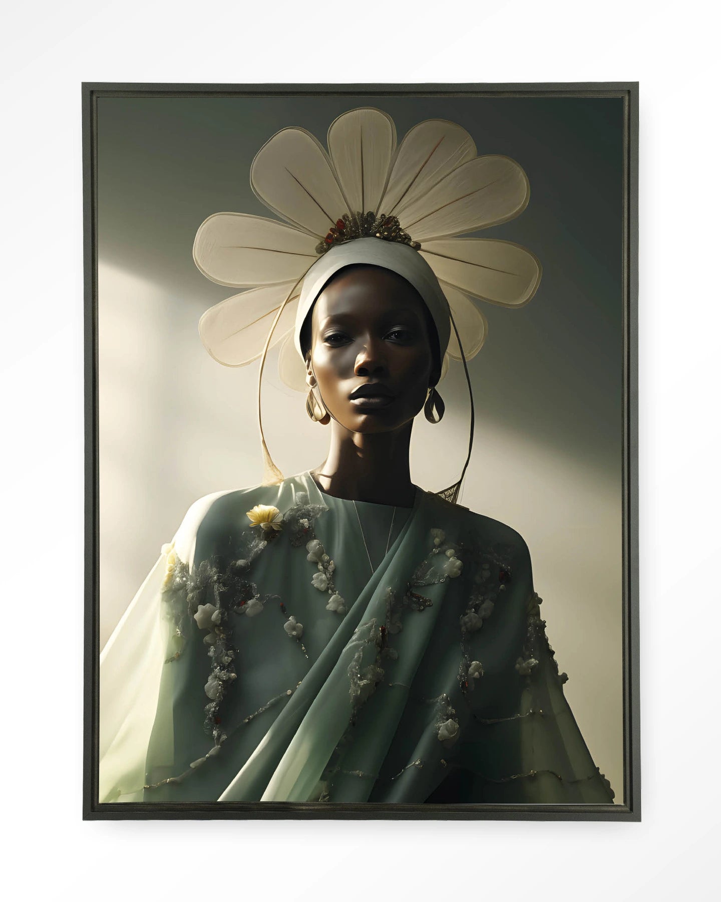 Editorial Flower - Moderne Wanddecoratie | Artprint, Glass Art & Wandkleed by Urban Cotton