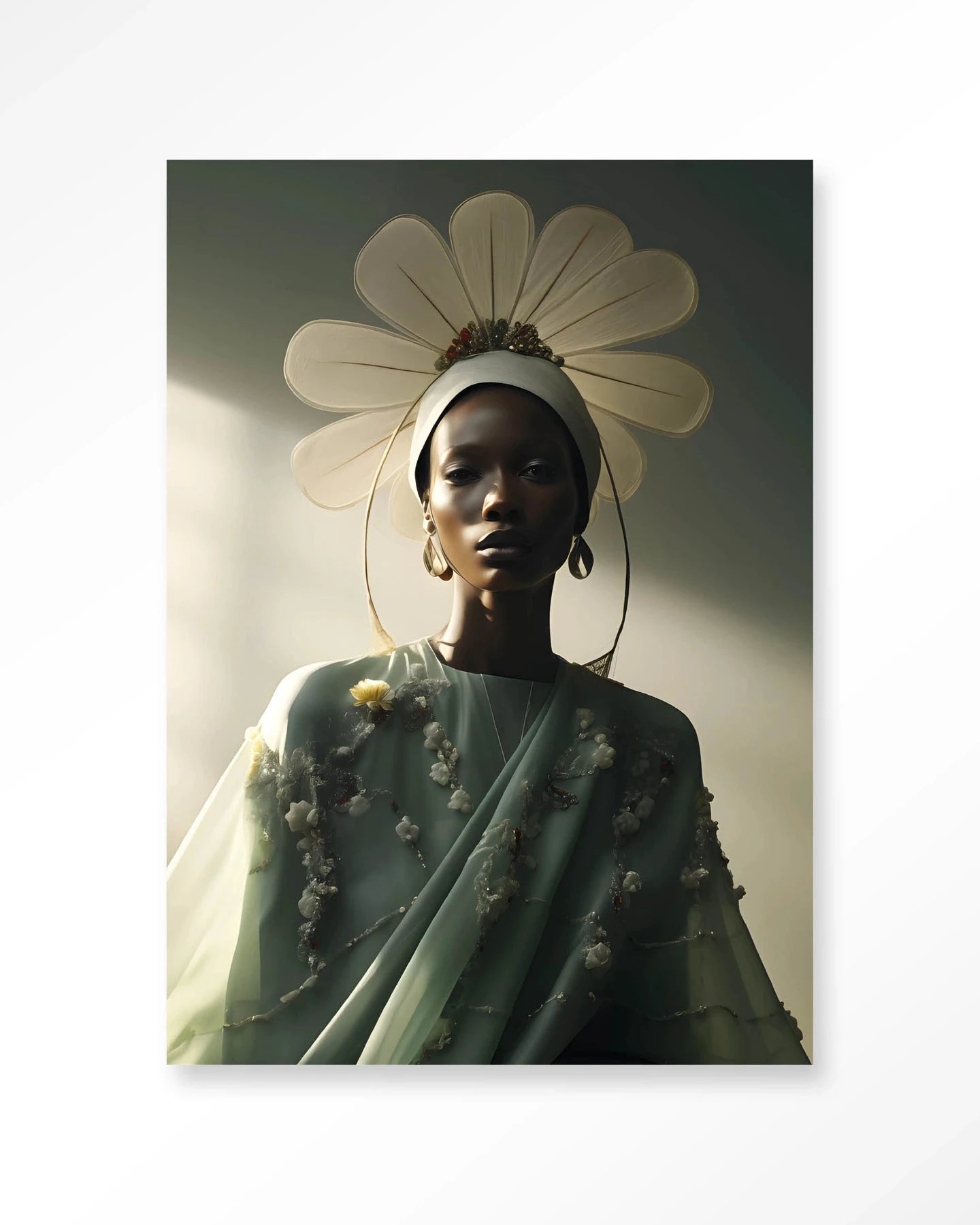 Editorial Flower - Moderne Wanddecoratie | Artprint, Glass Art & Wandkleed by Urban Cotton