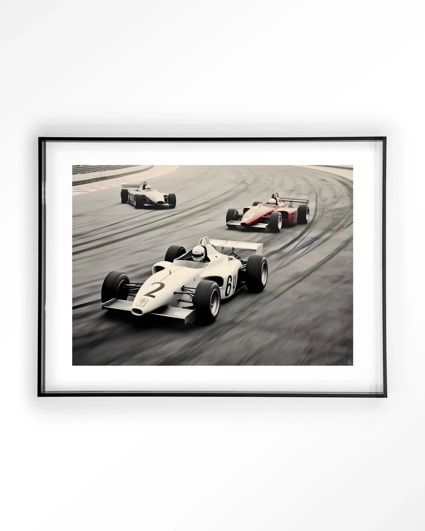 Race Track - Moderne Wanddecoratie | Artprint, Glass Art & Wandkleed by Urban Cotton