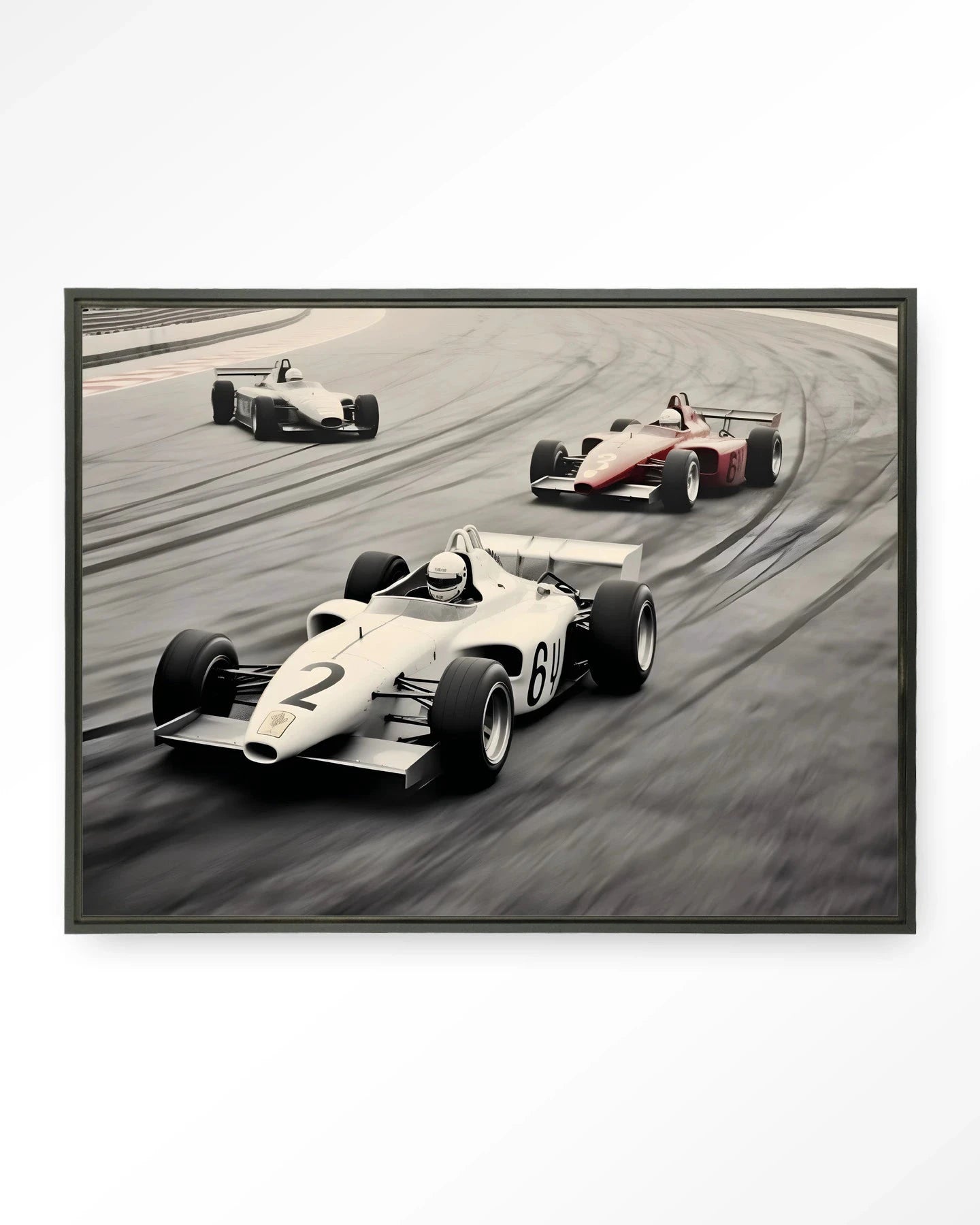 Race Track - Moderne Wanddecoratie | Artprint, Glass Art & Wandkleed by Urban Cotton