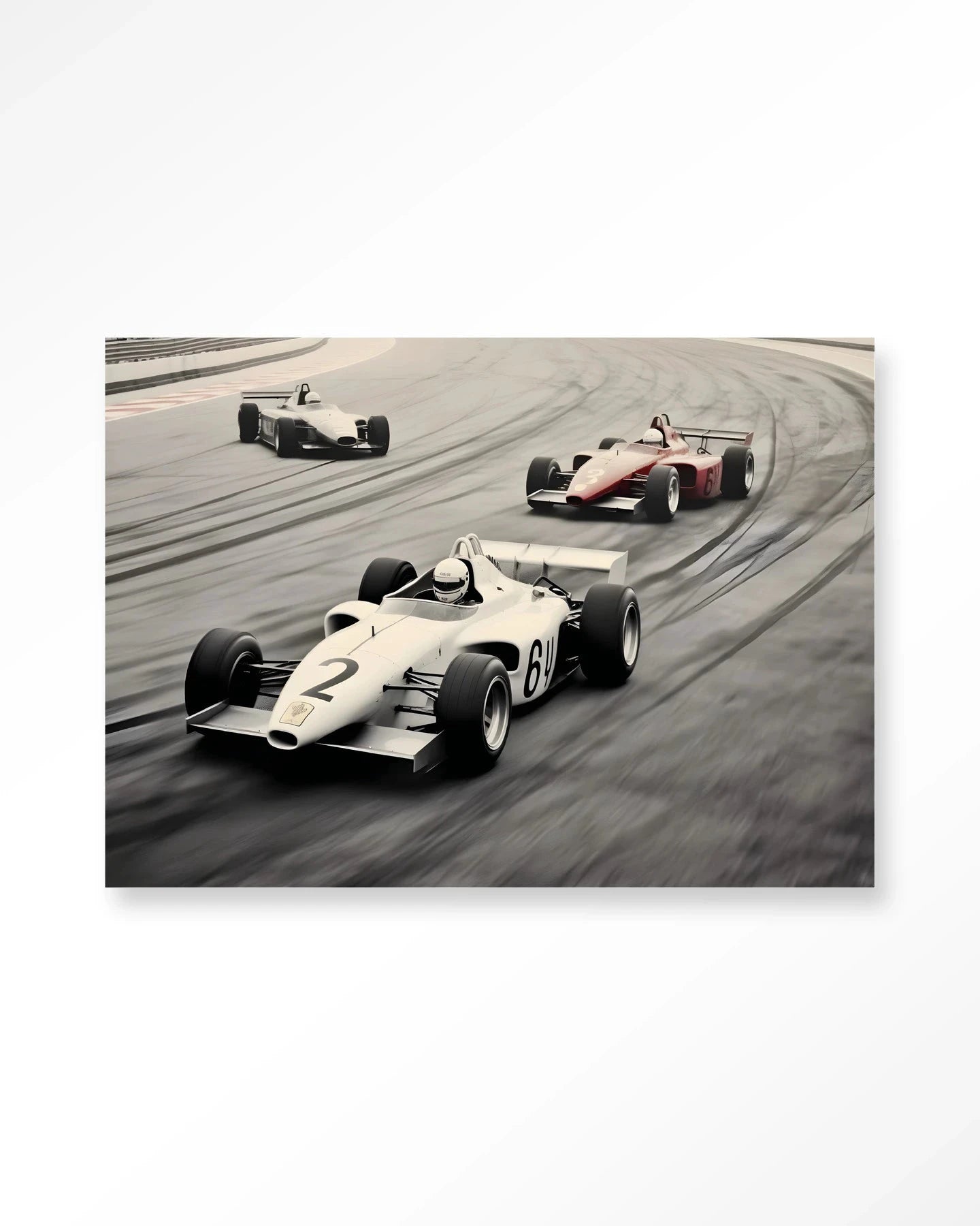 Race Track - Moderne Wanddecoratie | Artprint, Glass Art & Wandkleed by Urban Cotton