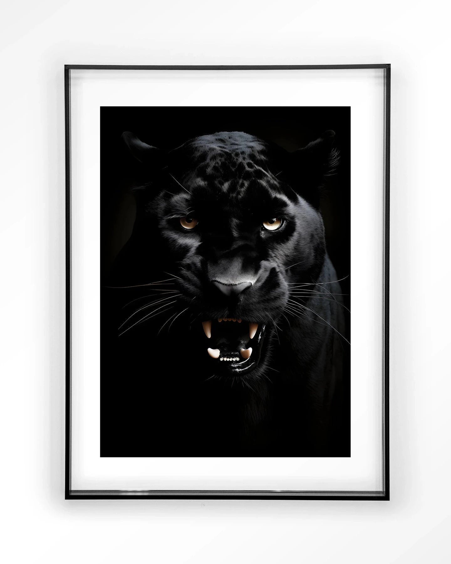 Rawr Panther - Moderne Wanddecoratie | Artprint, Glass Art & Wandkleed by Urban Cotton