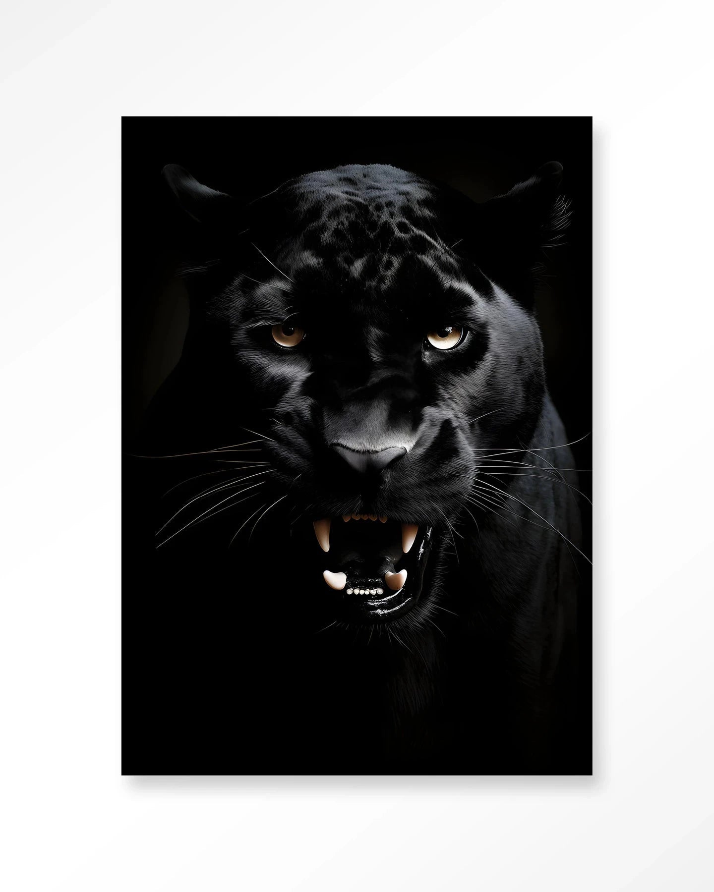 Rawr Panther - Moderne Wanddecoratie | Artprint, Glass Art & Wandkleed by Urban Cotton