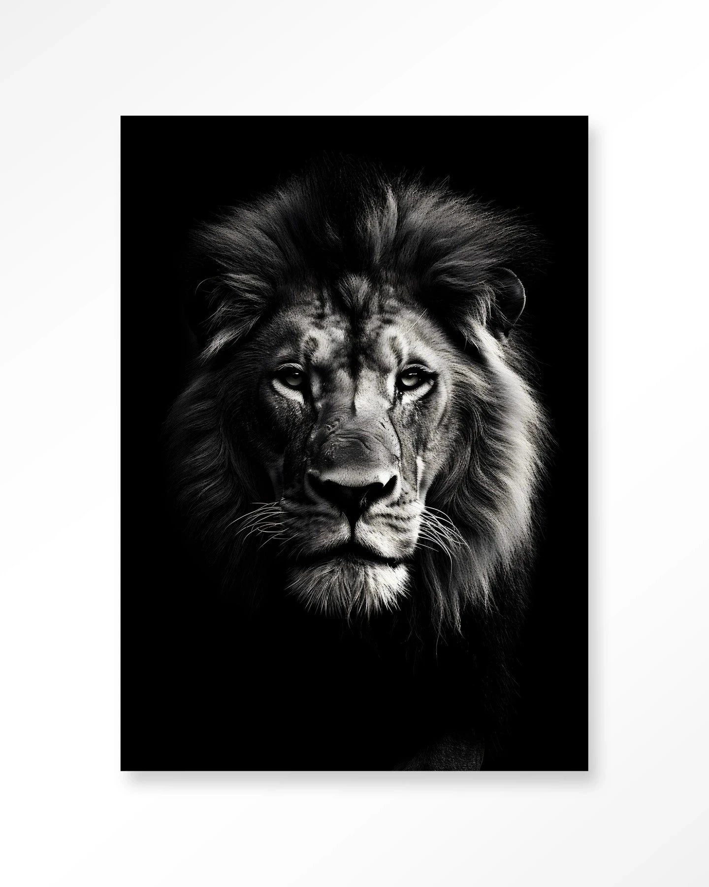 Mighty Lion - Moderne Wanddecoratie | Artprint, Glass Art & Wandkleed by Urban Cotton