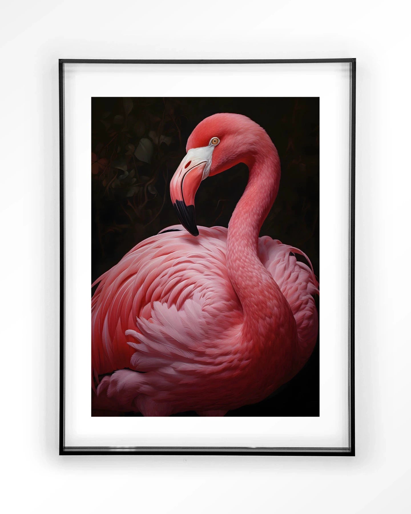 Pink Flamingo - Moderne Wanddecoratie | Artprint, Glass Art & Wandkleed by Urban Cotton