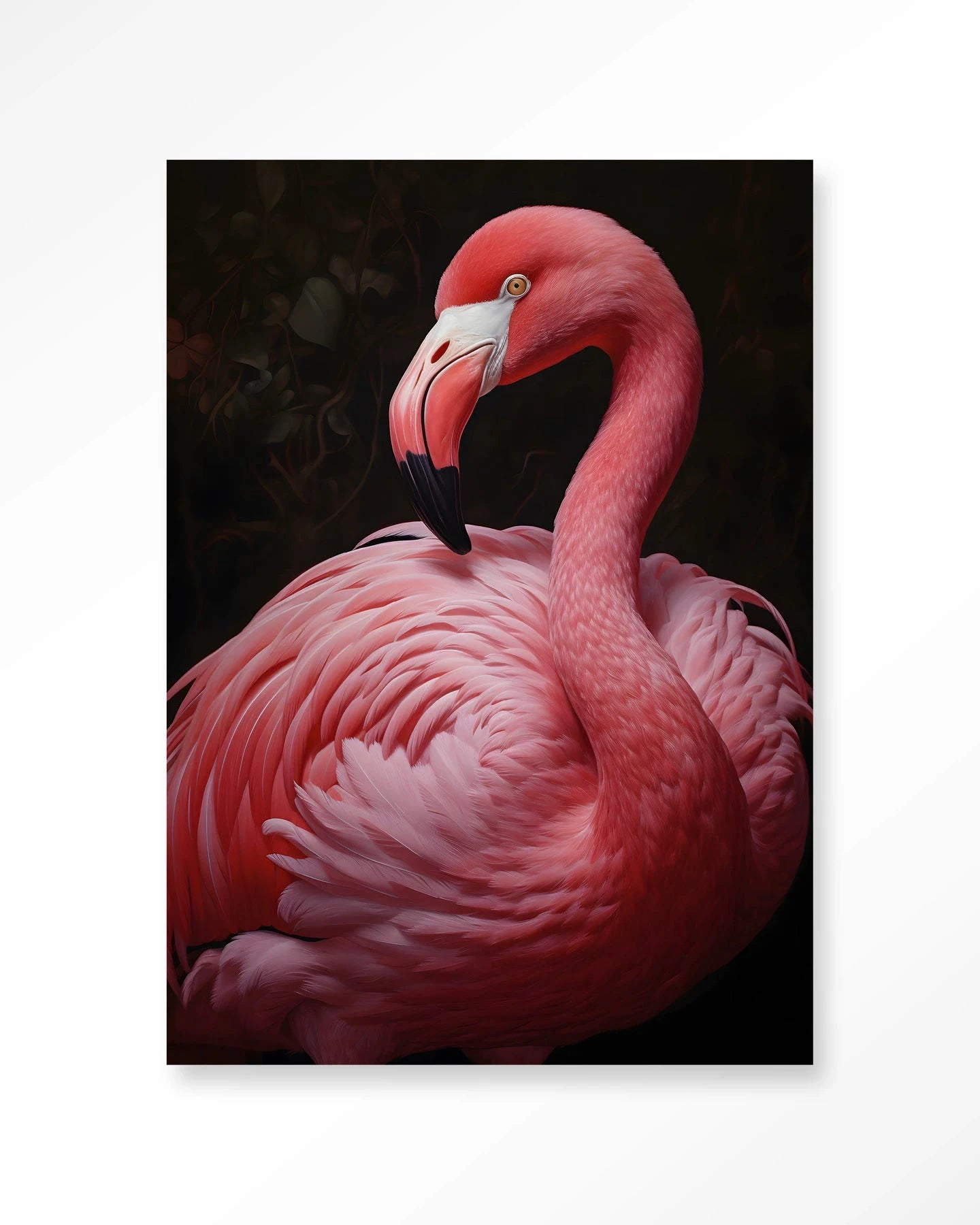 Pink Flamingo - Moderne Wanddecoratie | Artprint, Glass Art & Wandkleed by Urban Cotton