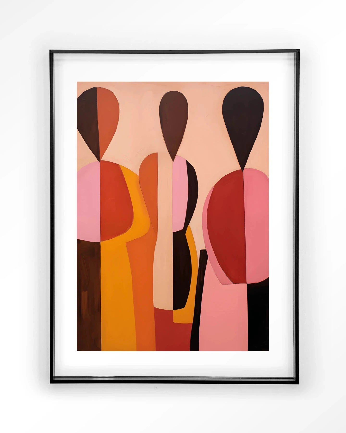 Silhouettes - Moderne Wanddecoratie | Artprint, Glass Art & Wandkleed by Urban Cotton