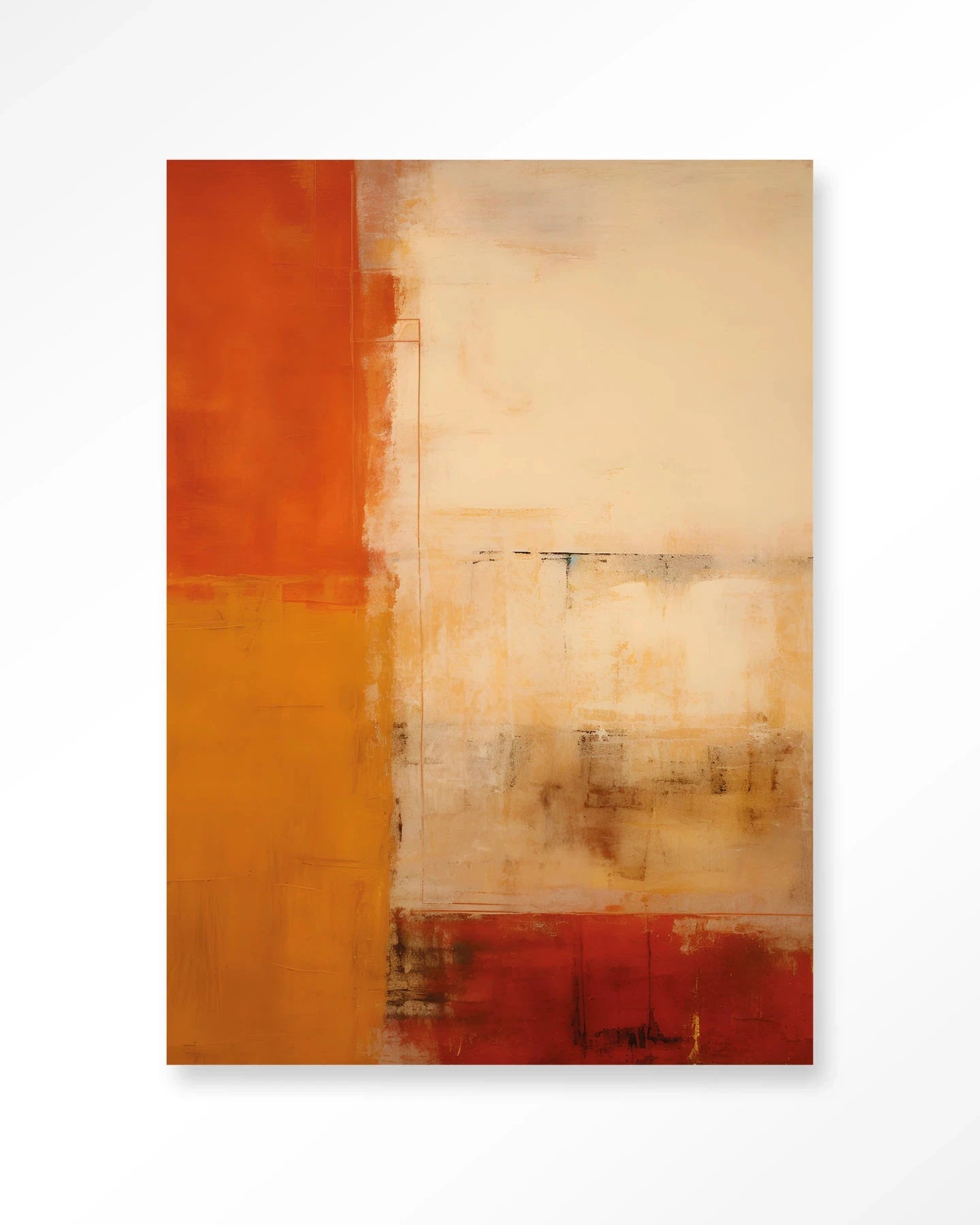 Rusty Abstract - Moderne Wanddecoratie | Artprint, Glass Art & Wandkleed by Urban Cotton