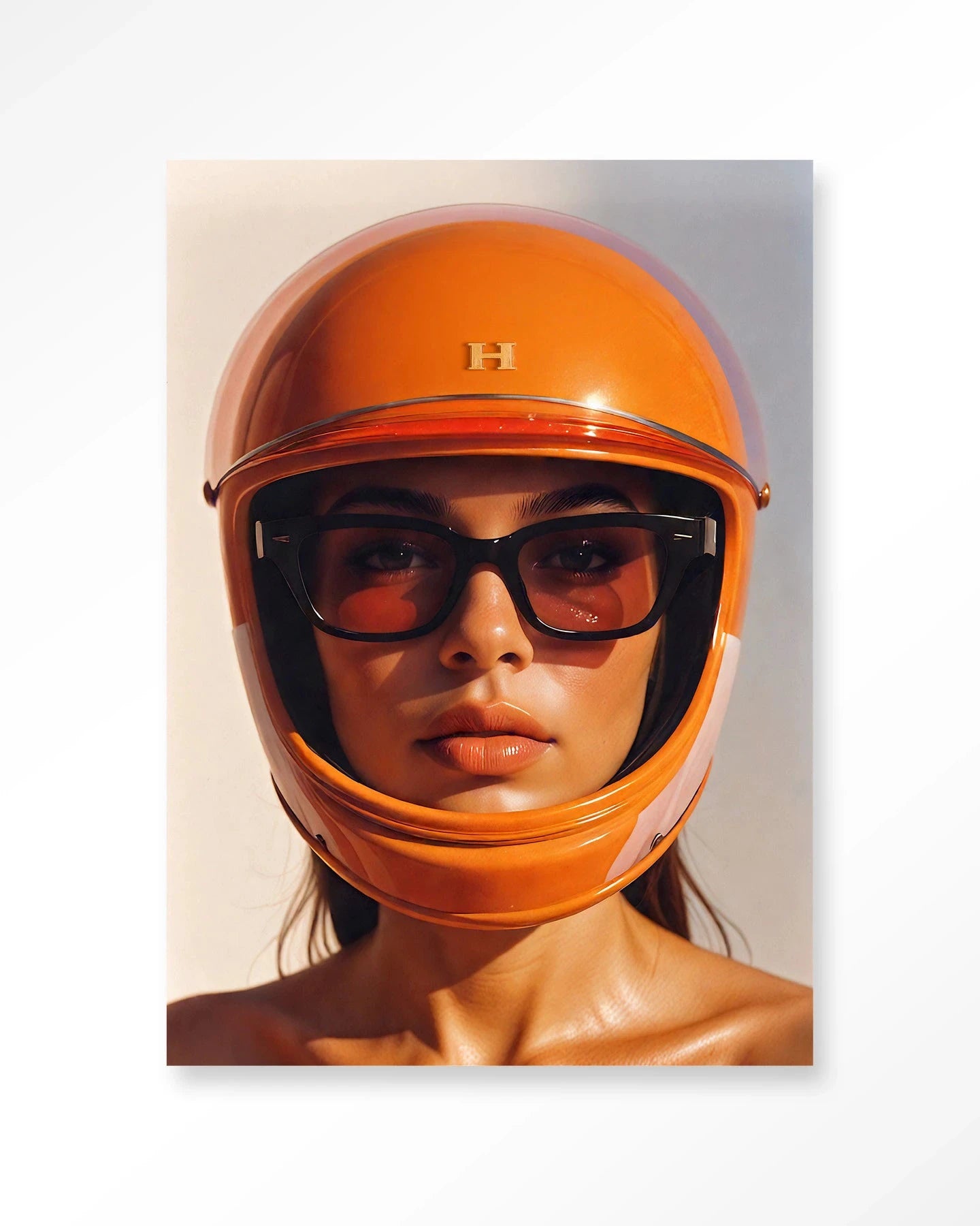 Hermes Helmet - Moderne Wanddecoratie | Artprint, Glass Art & Wandkleed by Urban Cotton