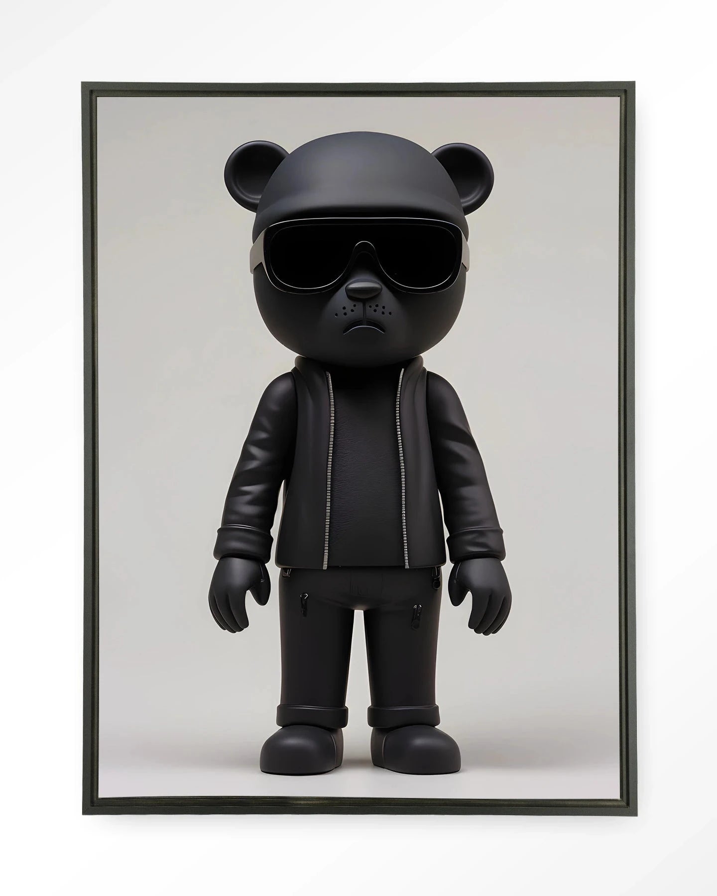 Security Bear - Moderne Wanddecoratie | Artprint, Glass Art & Wandkleed by Urban Cotton