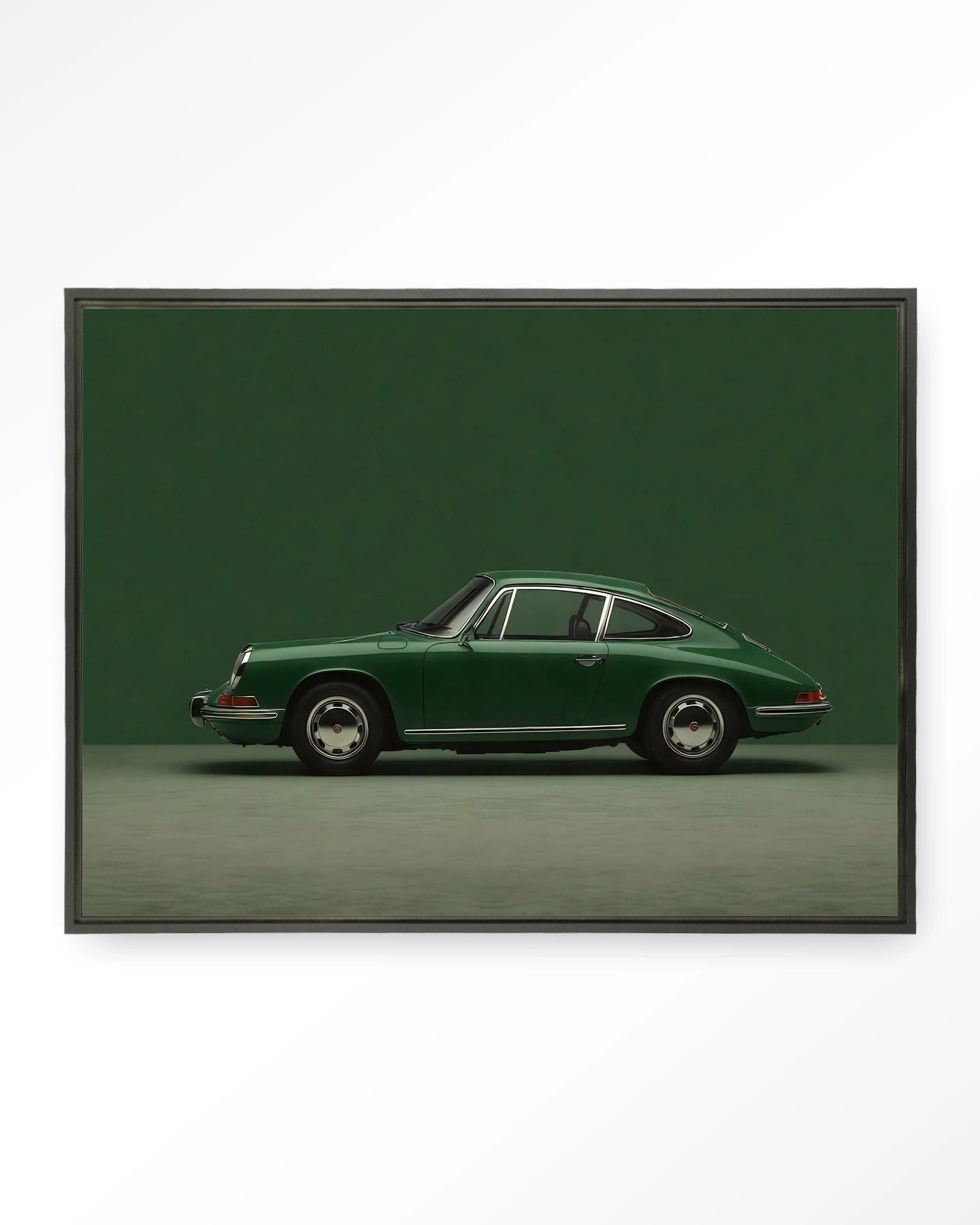 Green Porsche