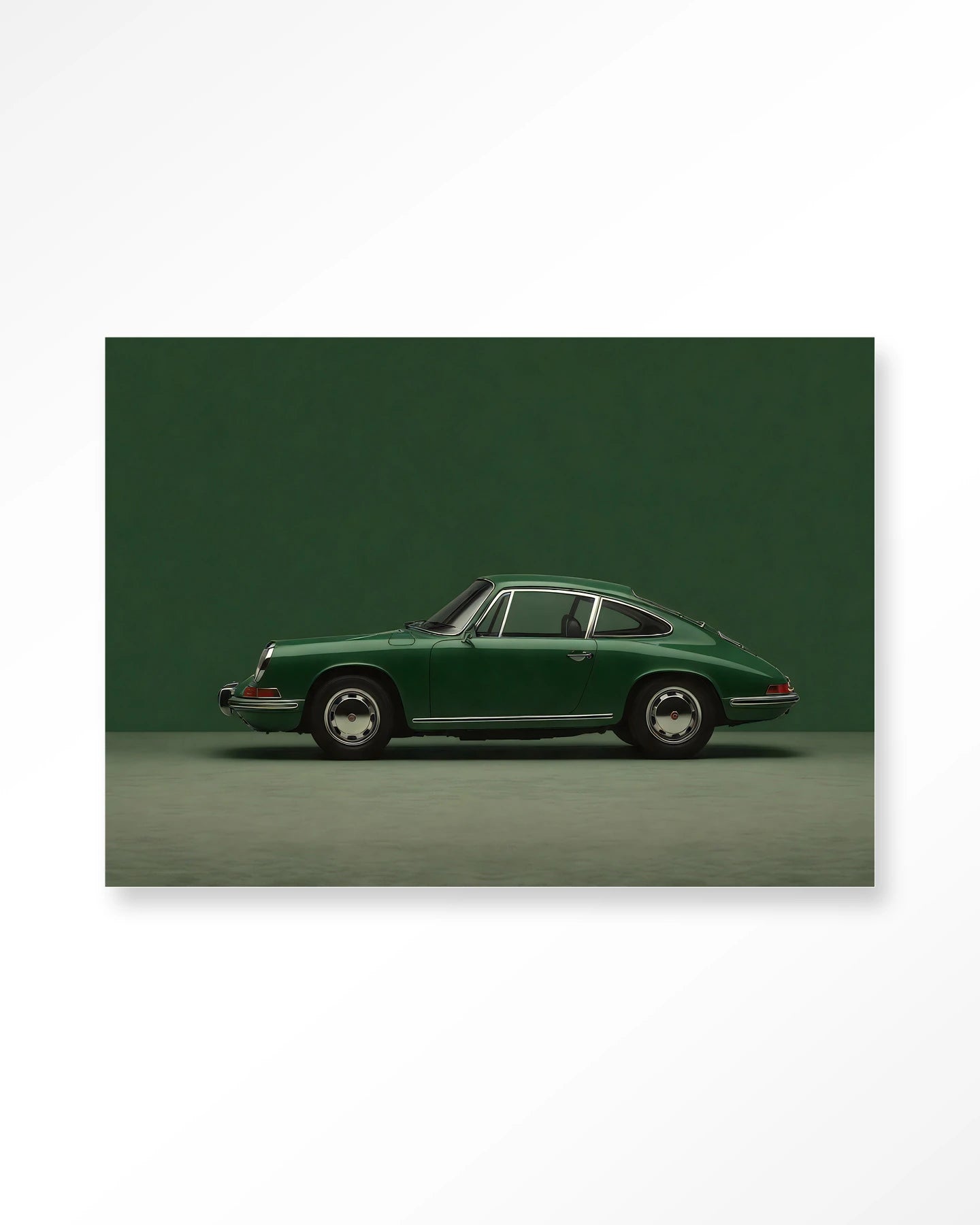 Green Porsche