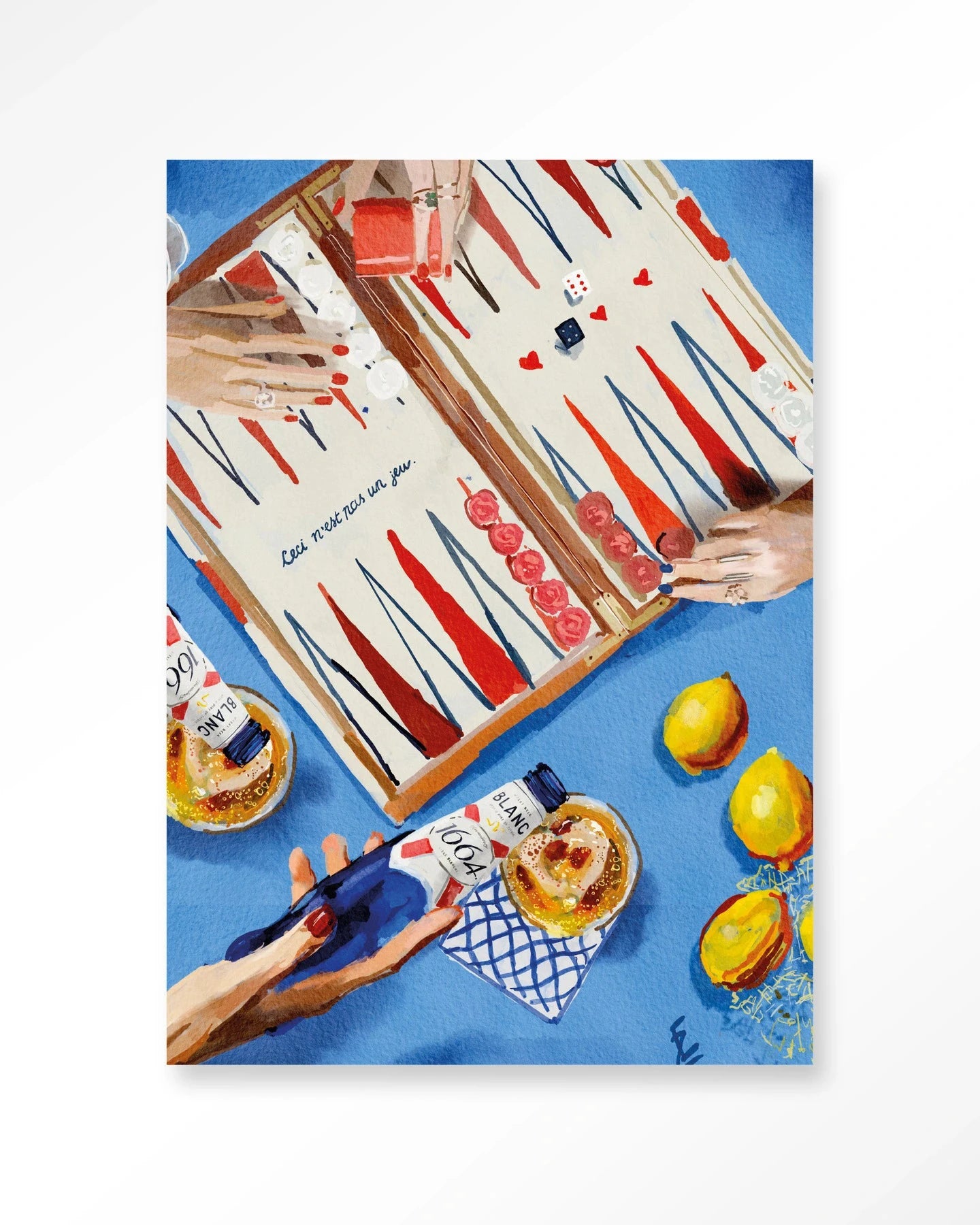 It’s Not A Game - Moderne Wanddecoratie | Artprint, Glass Art & Wandkleed by Urban Cotton