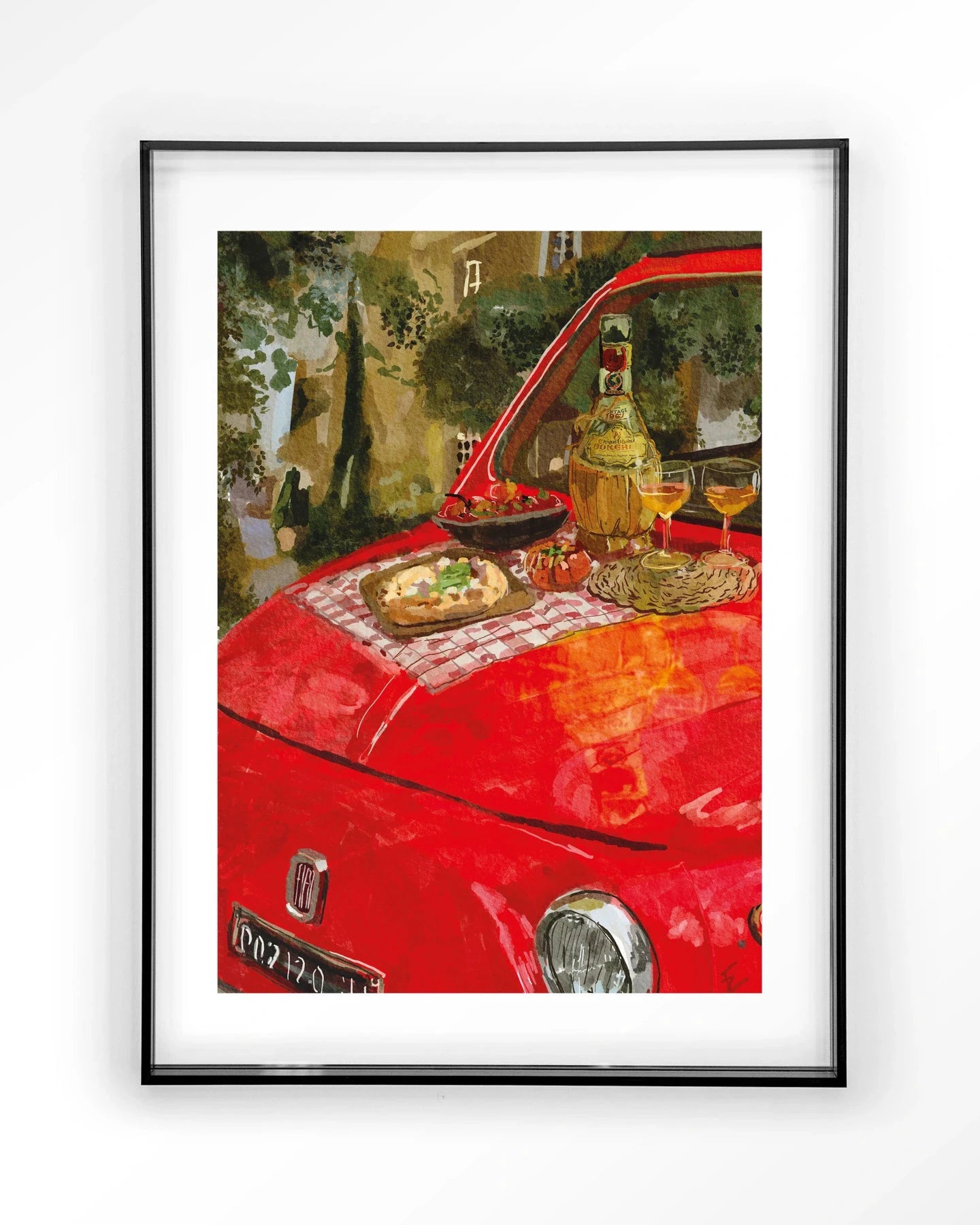 Meranda - Moderne Wanddecoratie | Artprint, Glass Art & Wandkleed by Urban Cotton