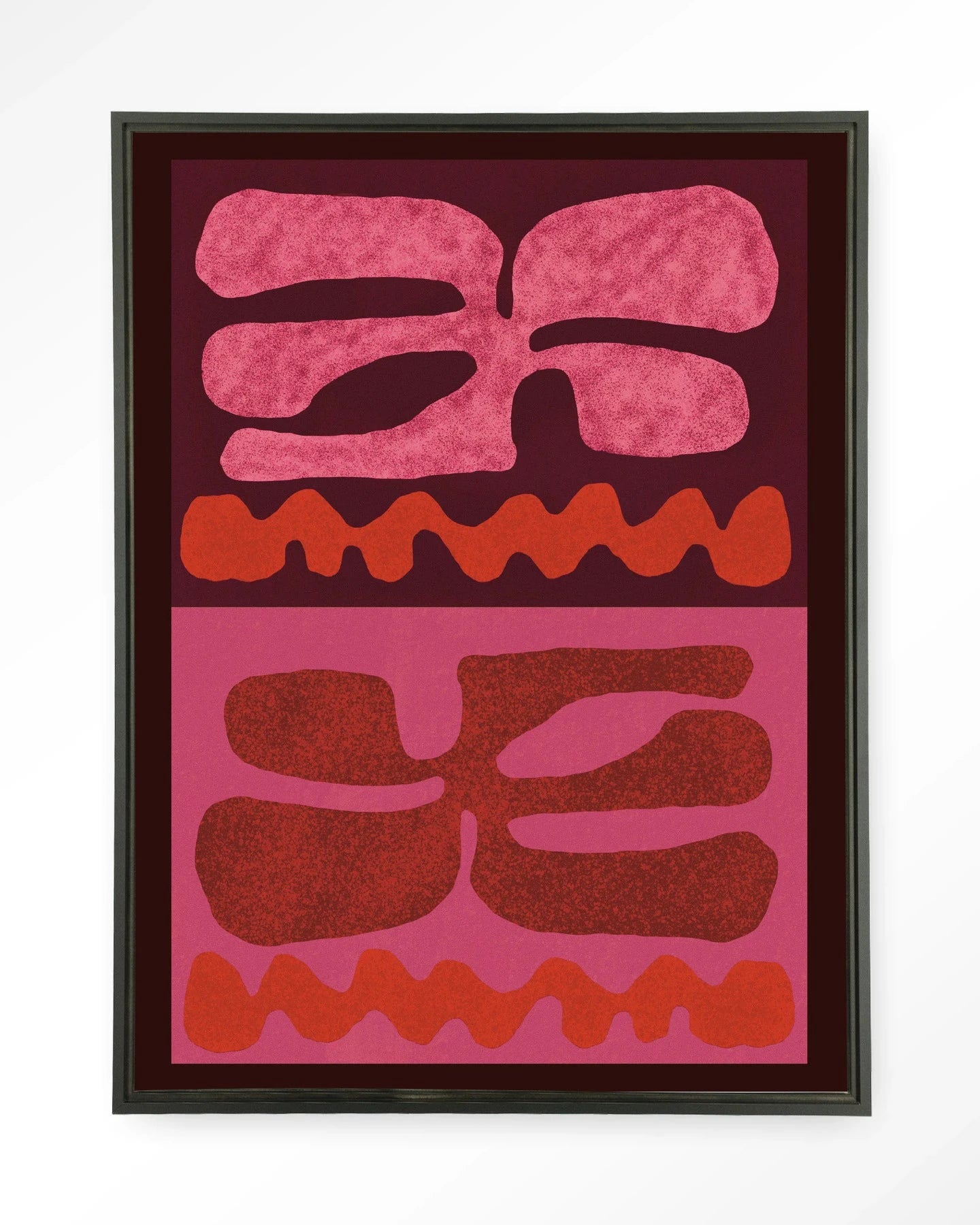 Groovy Pink - Moderne Wanddecoratie | Artprint, Glass Art & Wandkleed by Urban Cotton