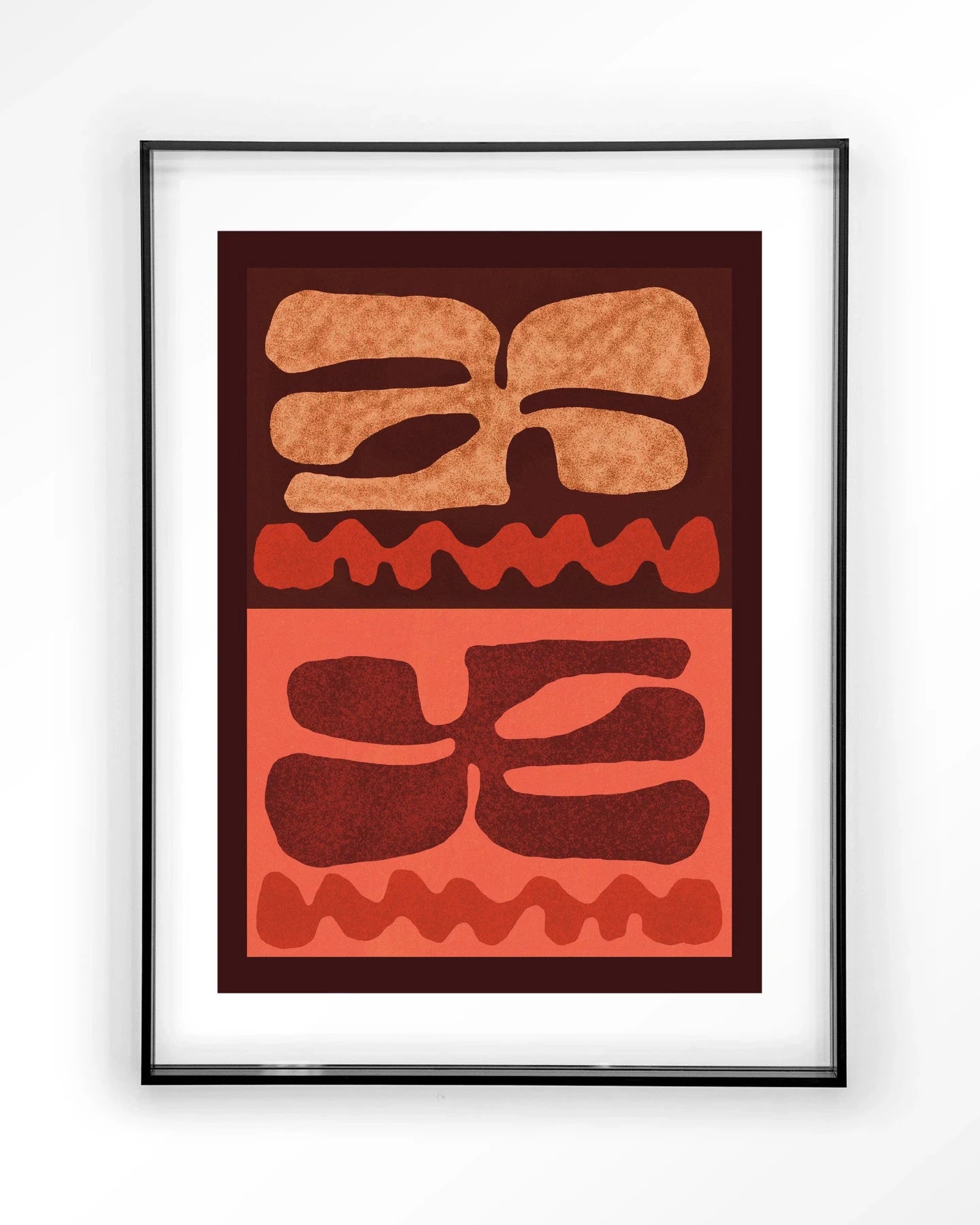 Groovy Neutral - Moderne Wanddecoratie | Artprint, Glass Art & Wandkleed by Urban Cotton