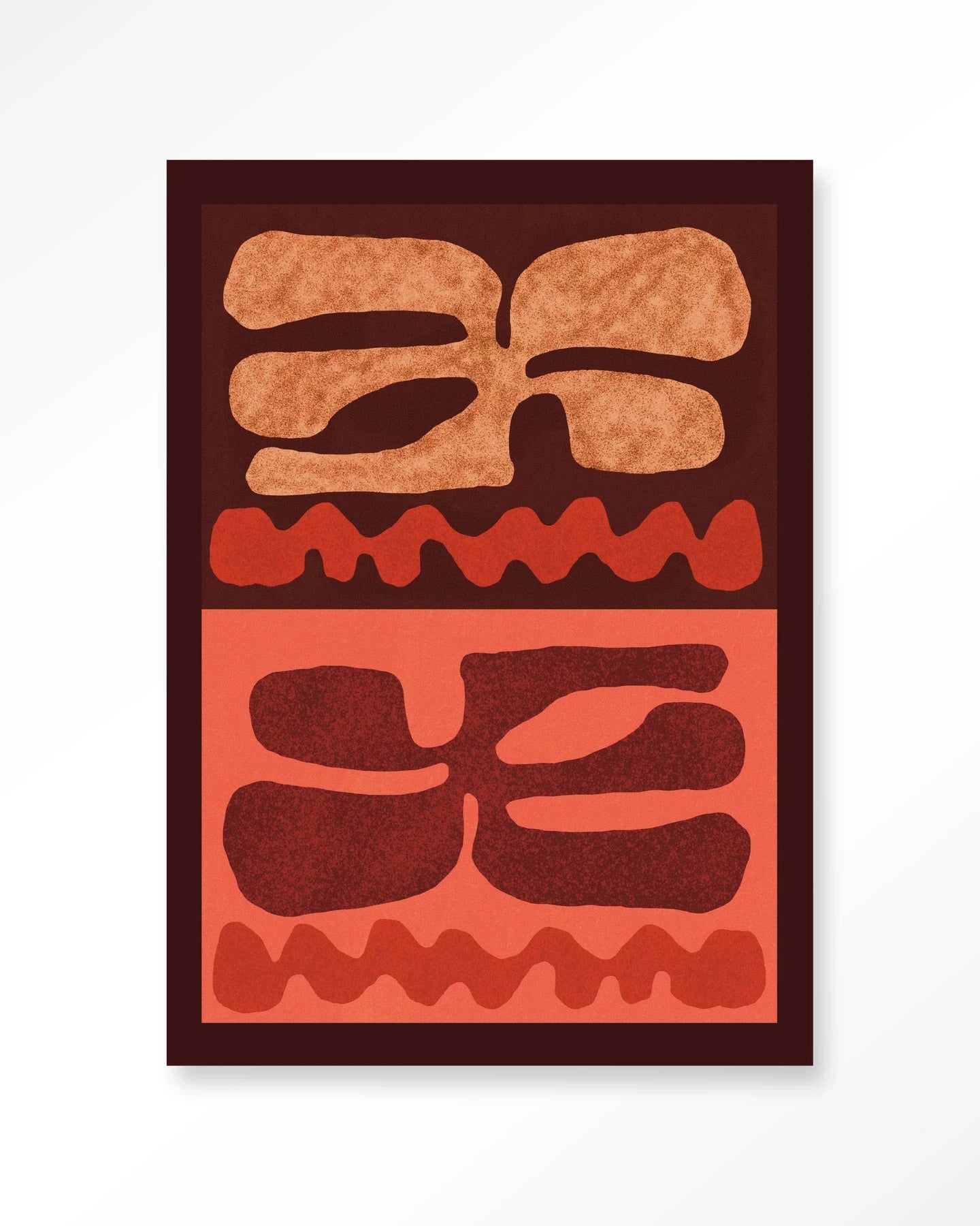 Groovy Neutral - Moderne Wanddecoratie | Artprint, Glass Art & Wandkleed by Urban Cotton