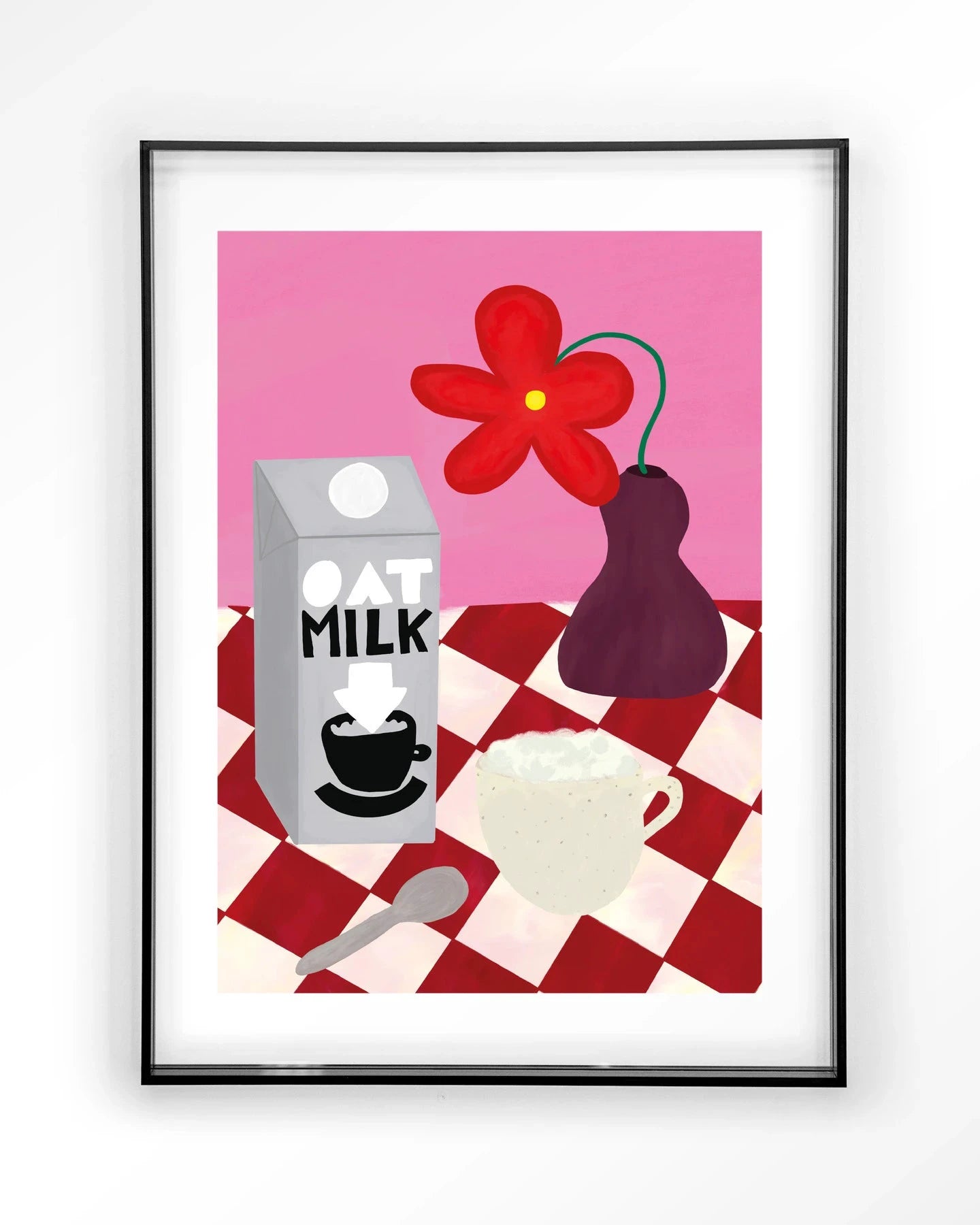Oatmilk Morning - Moderne Wanddecoratie | Artprint, Glass Art & Wandkleed by Urban Cotton