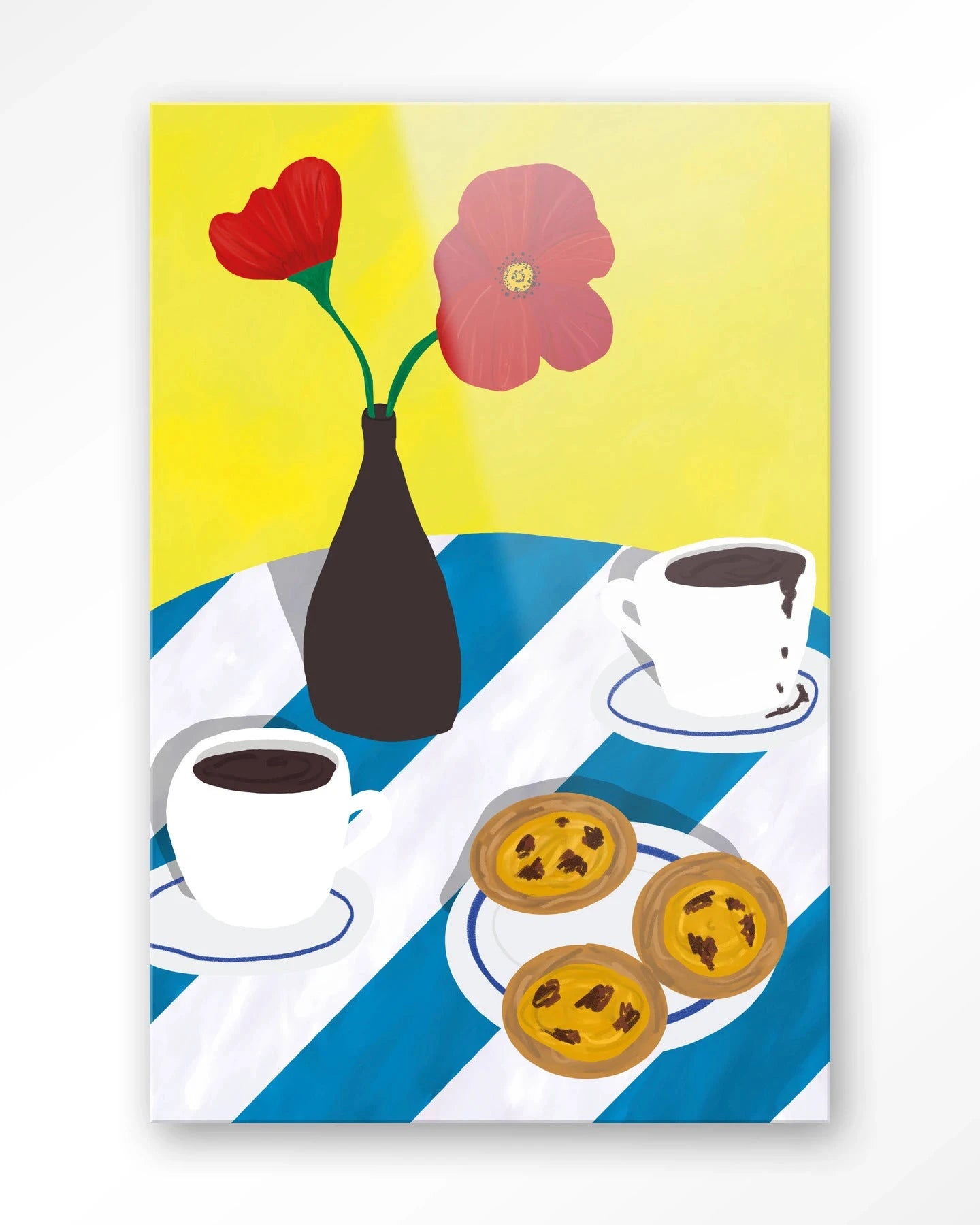 Nata Afternoon - Moderne Wanddecoratie | Artprint, Glass Art & Wandkleed by Urban Cotton