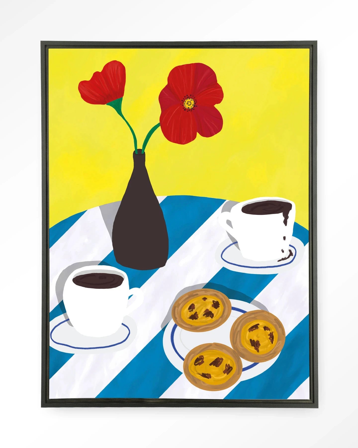 Nata Afternoon - Moderne Wanddecoratie | Artprint, Glass Art & Wandkleed by Urban Cotton