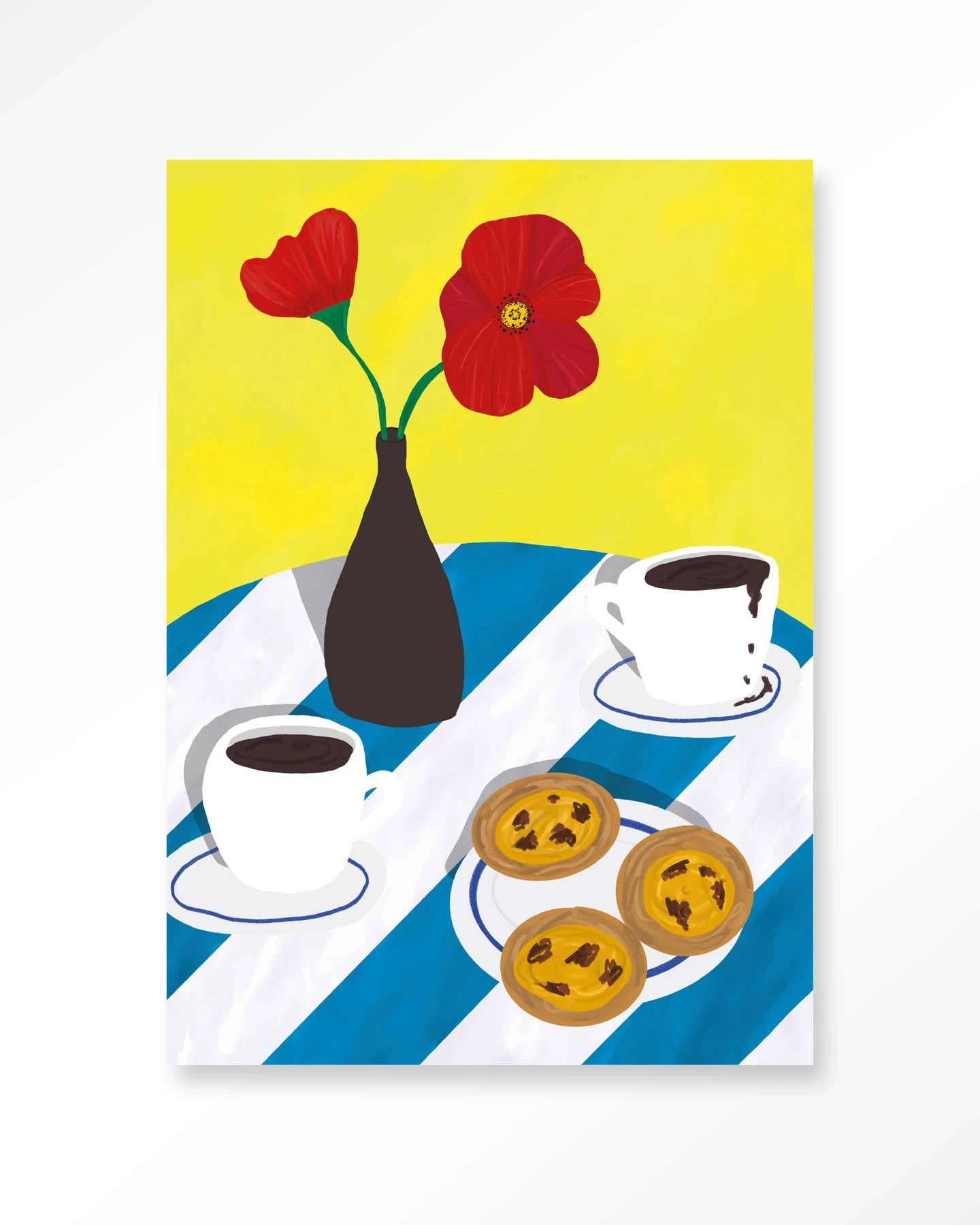 Nata Afternoon - Moderne Wanddecoratie | Artprint, Glass Art & Wandkleed by Urban Cotton