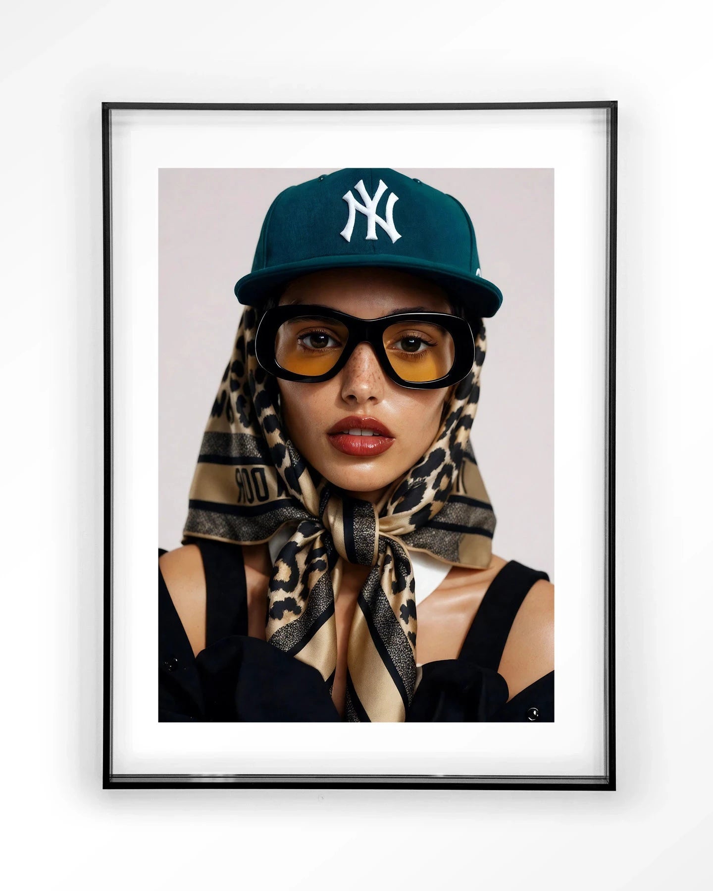 Cool Girl - Moderne Wanddecoratie | Artprint, Glass Art & Wandkleed by Urban Cotton