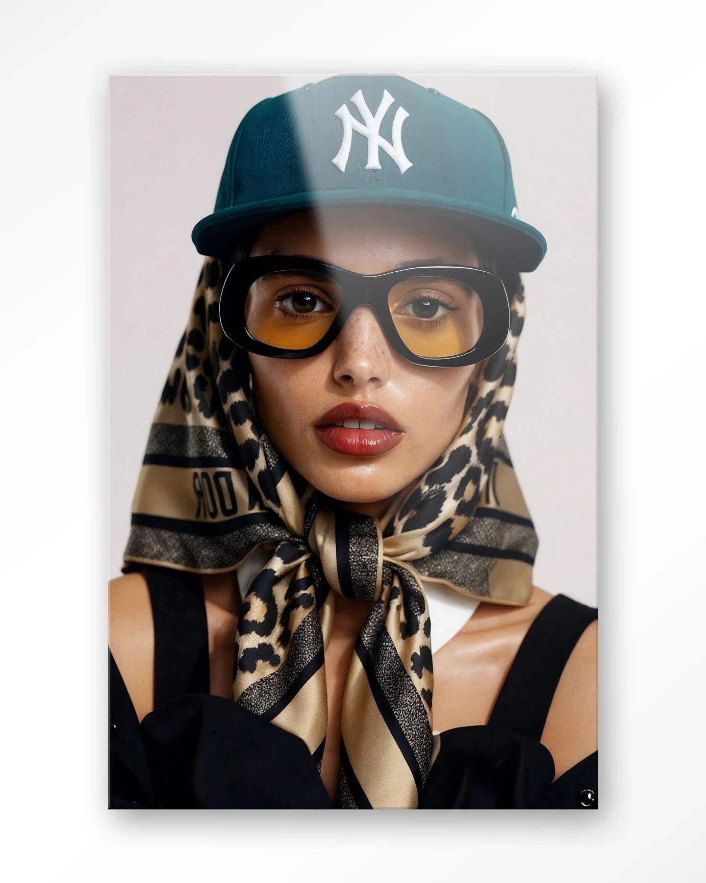 Cool Girl - Moderne Wanddecoratie | Artprint, Glass Art & Wandkleed by Urban Cotton