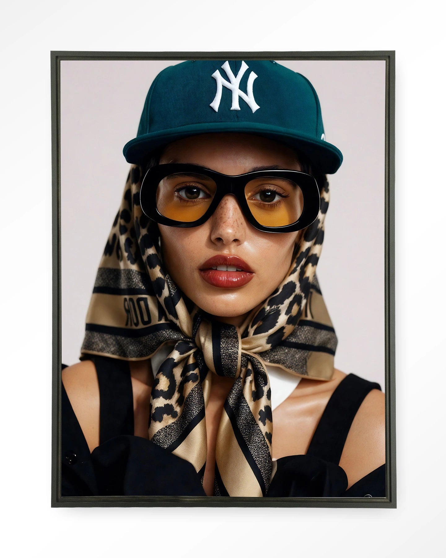 Cool Girl - Moderne Wanddecoratie | Artprint, Glass Art & Wandkleed by Urban Cotton
