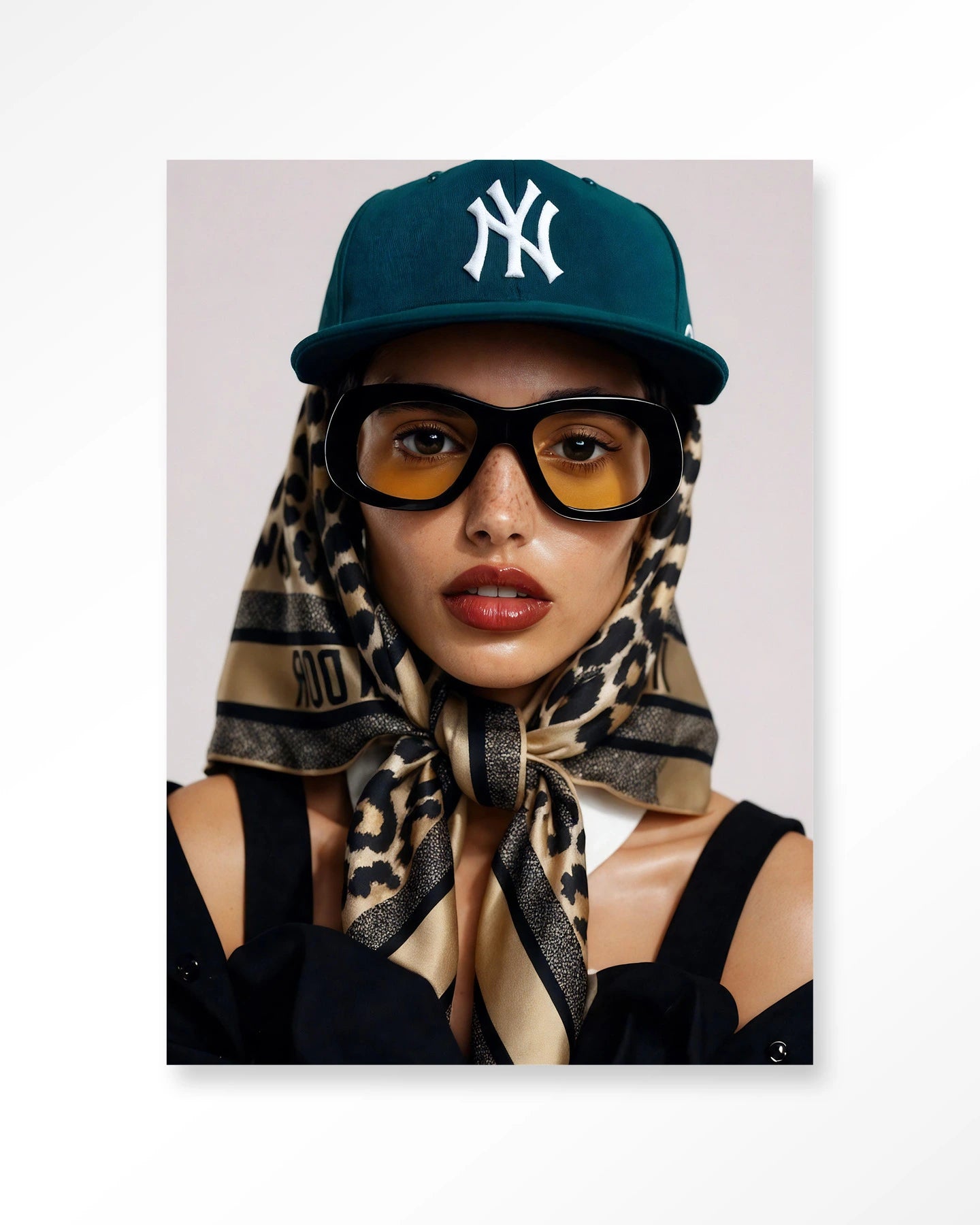 Cool Girl - Moderne Wanddecoratie | Artprint, Glass Art & Wandkleed by Urban Cotton