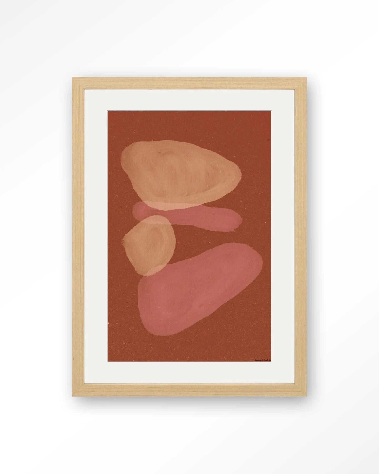 Elementa Rossa 1 - Moderne Wanddecoratie | Artprint, Glass Art, Wandkleed by Urban Cotton
