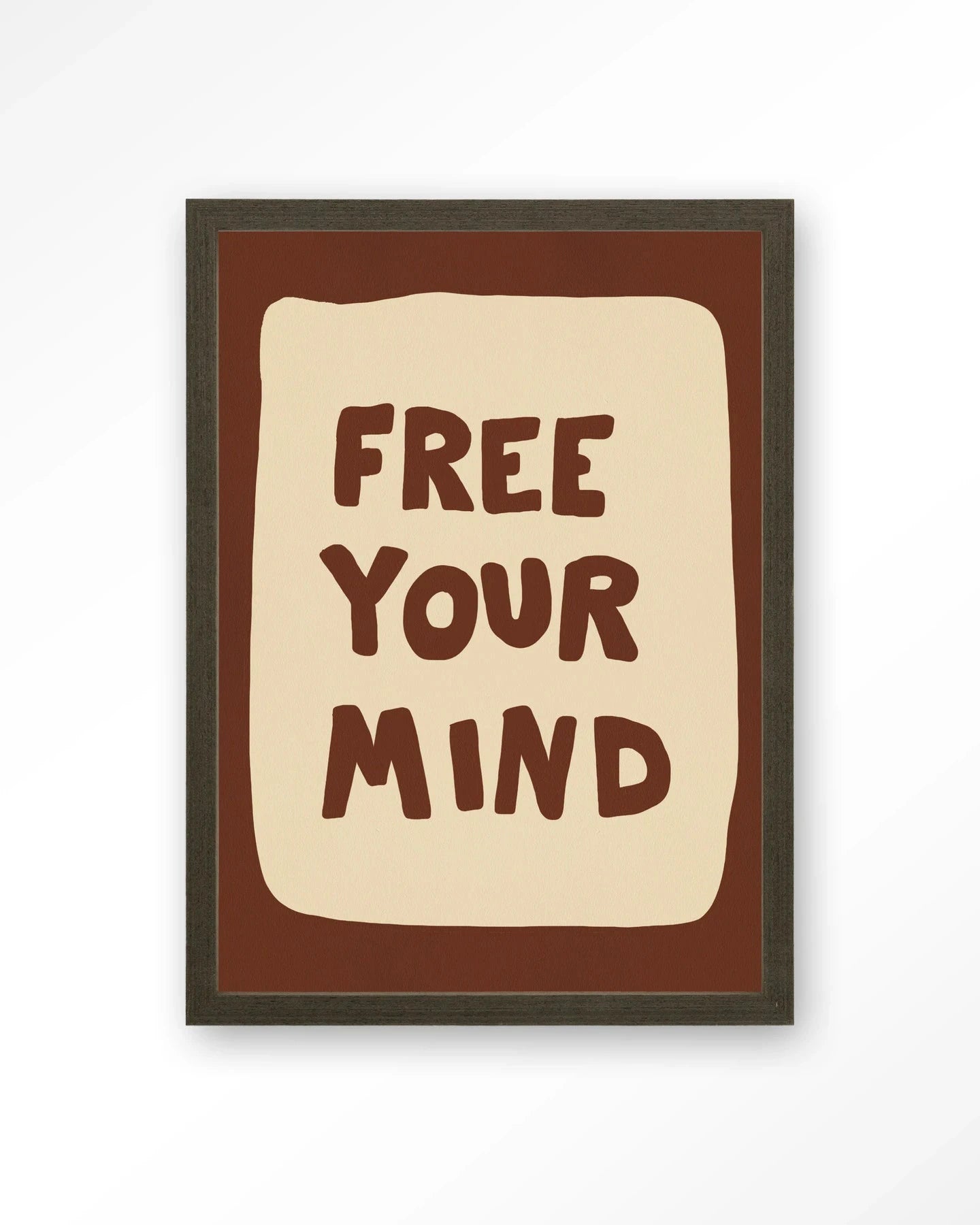 Free Your Mind - Moderne Wanddecoratie | Artprint, Glass Art, Wandkleed by Urban Cotton
