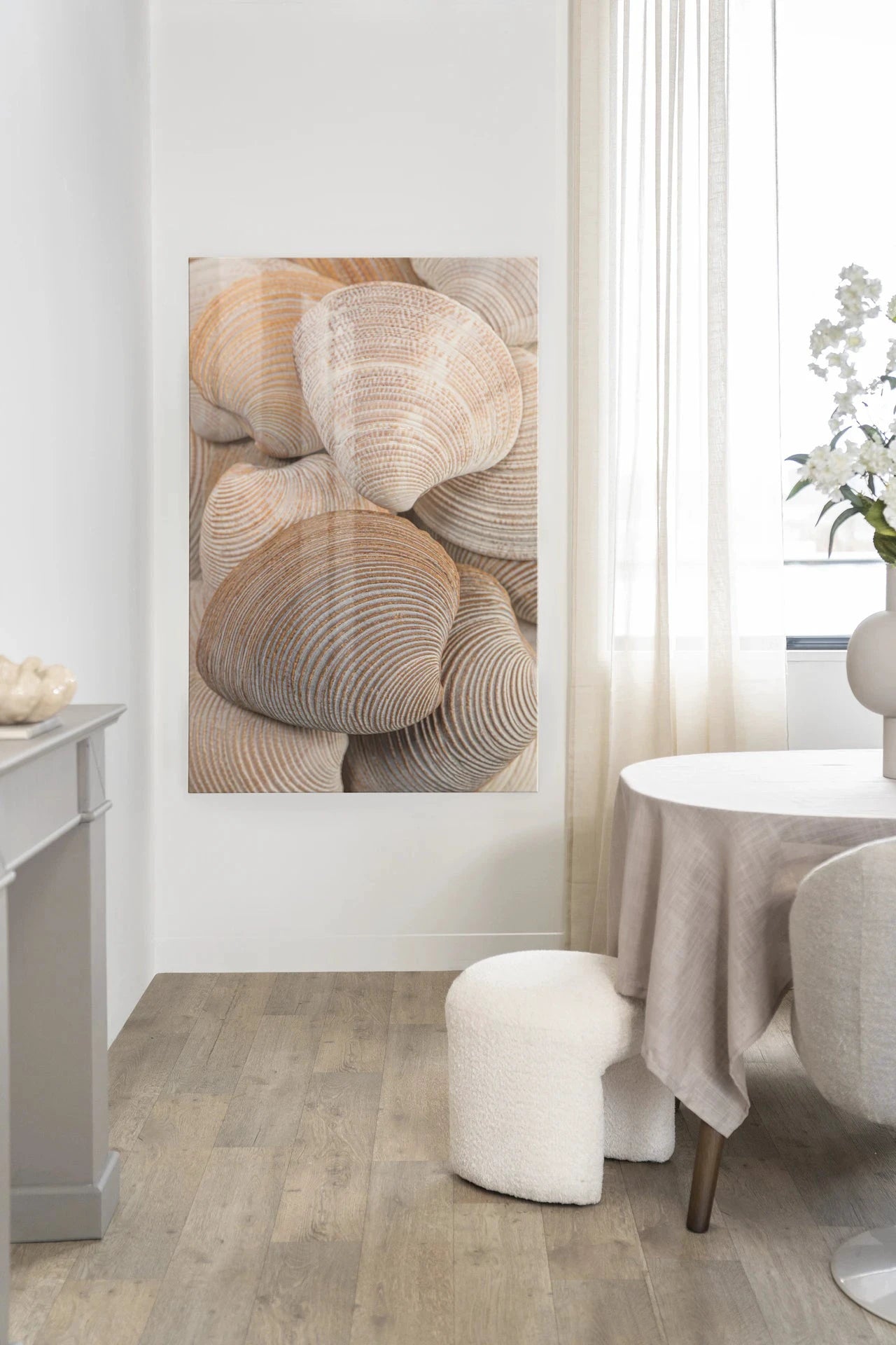 Tijdloze Rust: Samen - Moderne Wanddecoratie | Artprint, Glass Art, Wandkleed by Urban Cotton