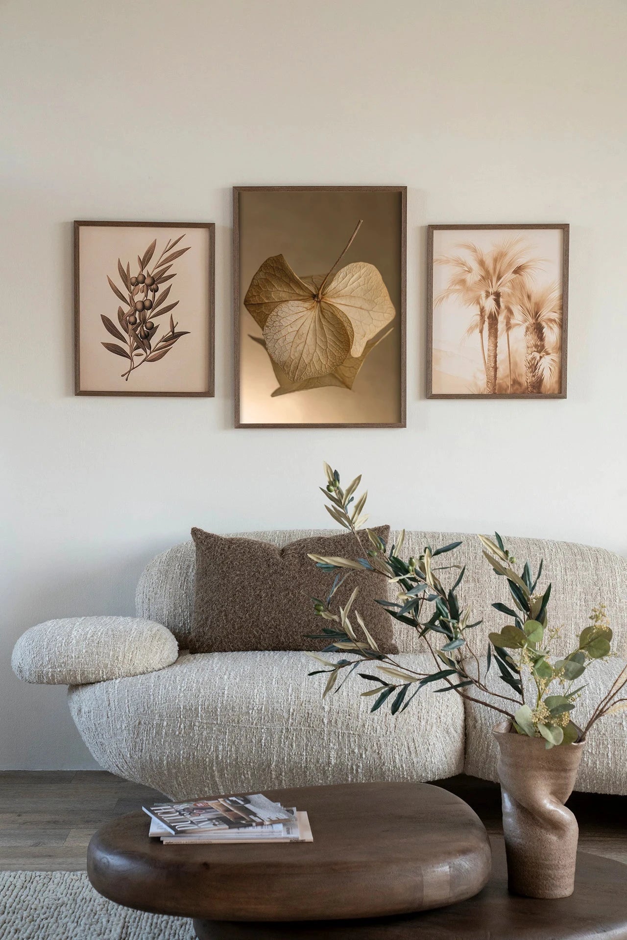 Leaf Me: Sheltered - Moderne Wanddecoratie | Artprint, Glass Art, Wandkleed by Urban Cotton