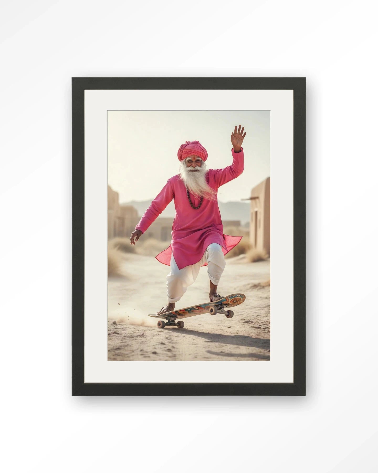 Skating Glory - Moderne Wanddecoratie | Artprint, Glass Art, Wandkleed by Urban Cotton