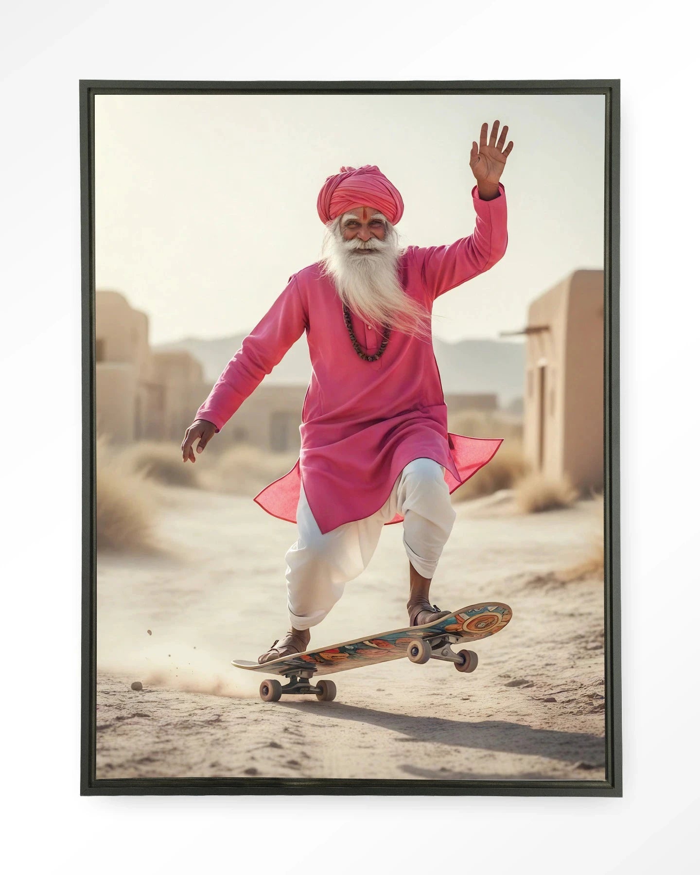 Skating Glory - Moderne Wanddecoratie | Artprint, Glass Art, Wandkleed by Urban Cotton