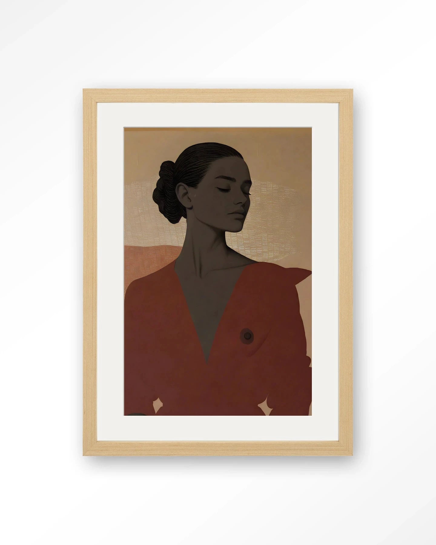 Raisa - Moderne Wanddecoratie | Artprint, Glass Art, Wandkleed by Urban Cotton