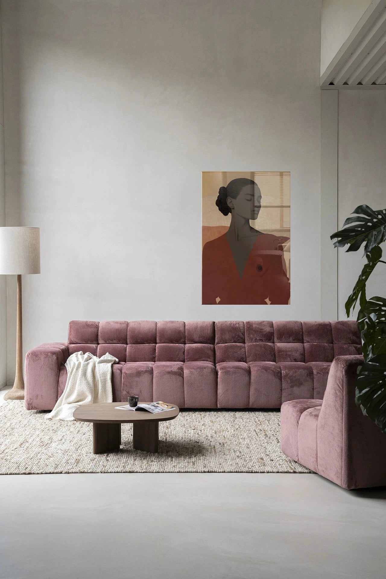 Raisa - Moderne Wanddecoratie | Artprint, Glass Art, Wandkleed by Urban Cotton