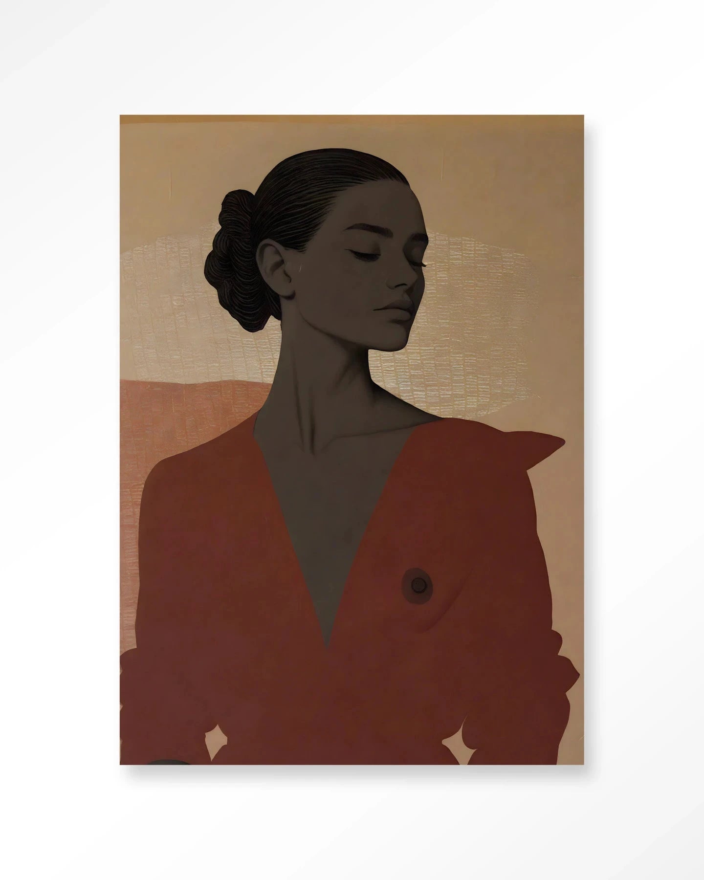 Raisa - Moderne Wanddecoratie | Artprint, Glass Art, Wandkleed by Urban Cotton