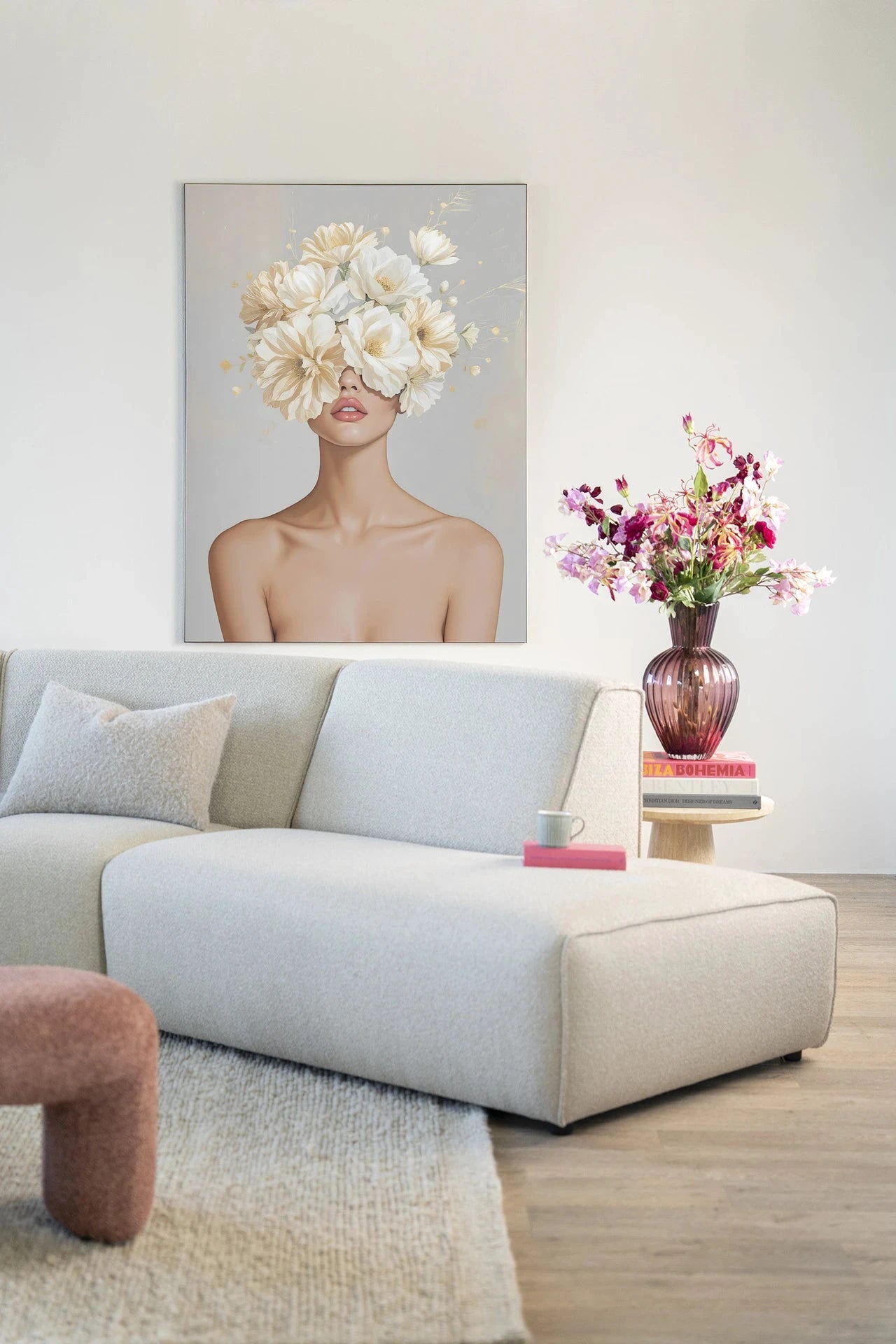 Florentine - Moderne Wanddecoratie | Artprint, Glass Art, Wandkleed by Urban Cotton