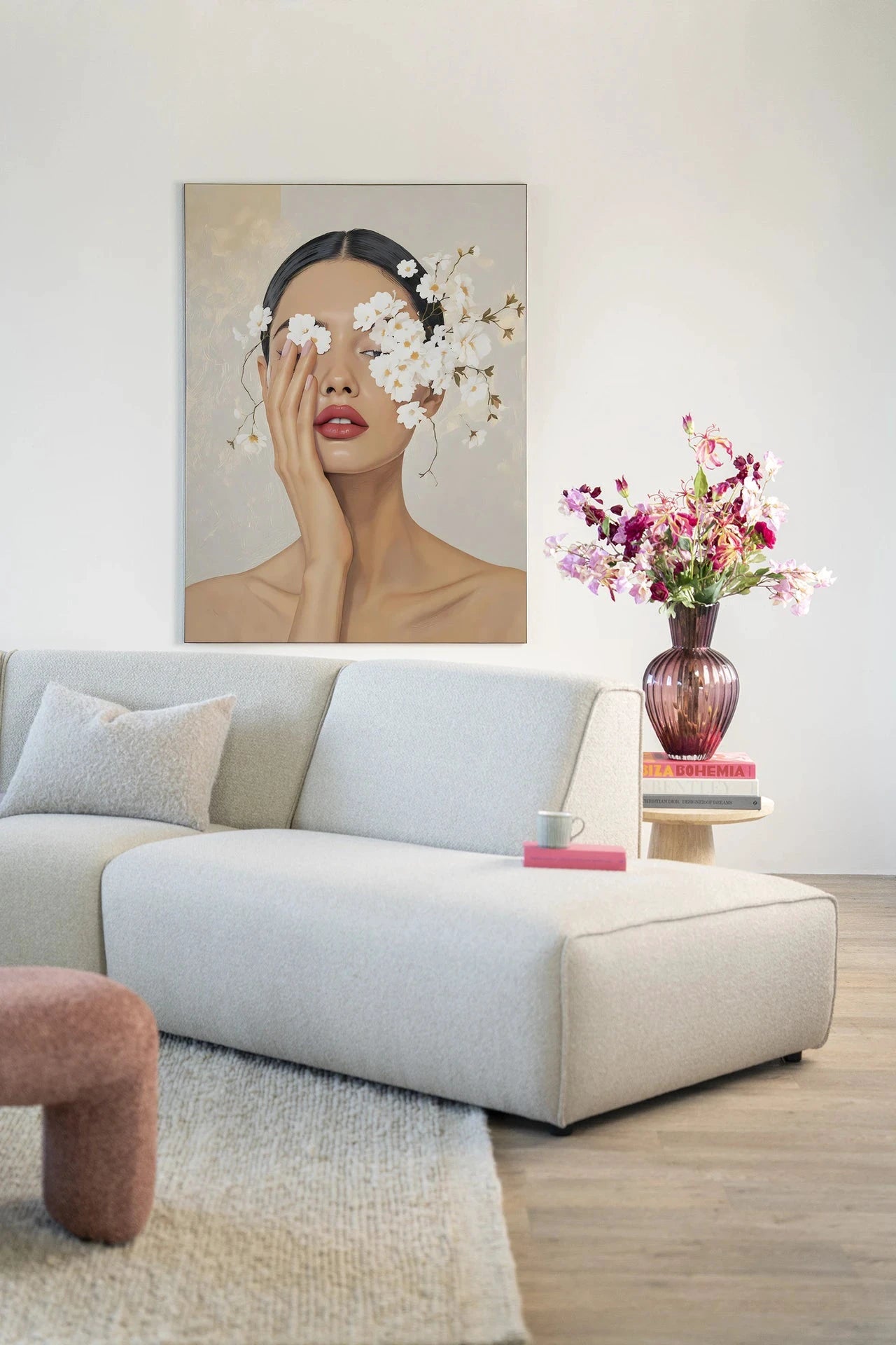 Clarince - Moderne Wanddecoratie | Artprint, Glass Art, Wandkleed by Urban Cotton
