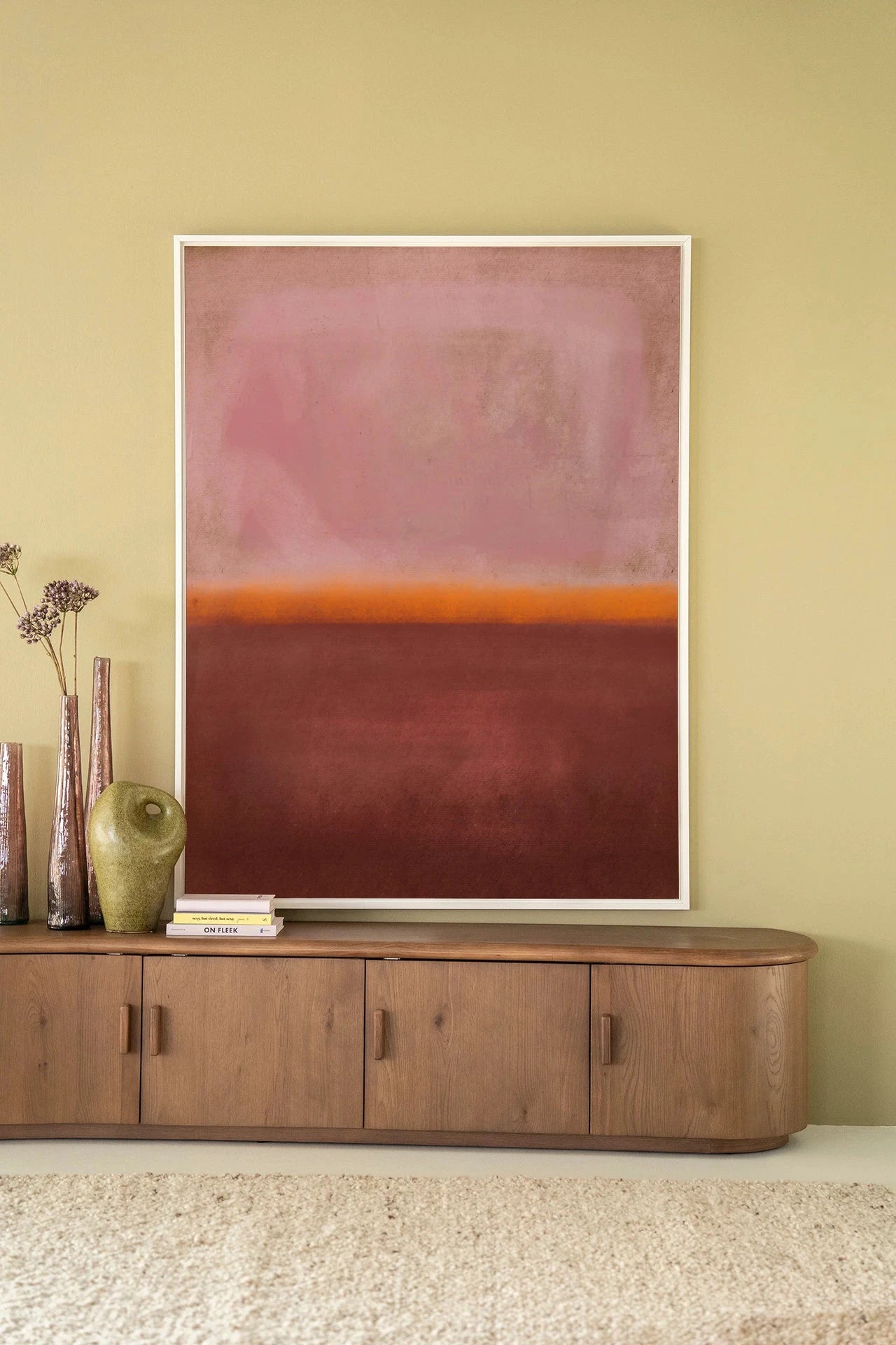 Mirage - Moderne Wanddecoratie | Artprint, Glass Art, Wandkleed by Urban Cotton