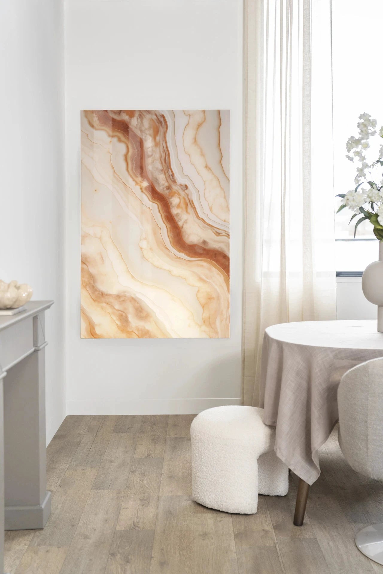 Marvelous Light - Moderne Wanddecoratie | Artprint, Glass Art, Wandkleed by Urban Cotton
