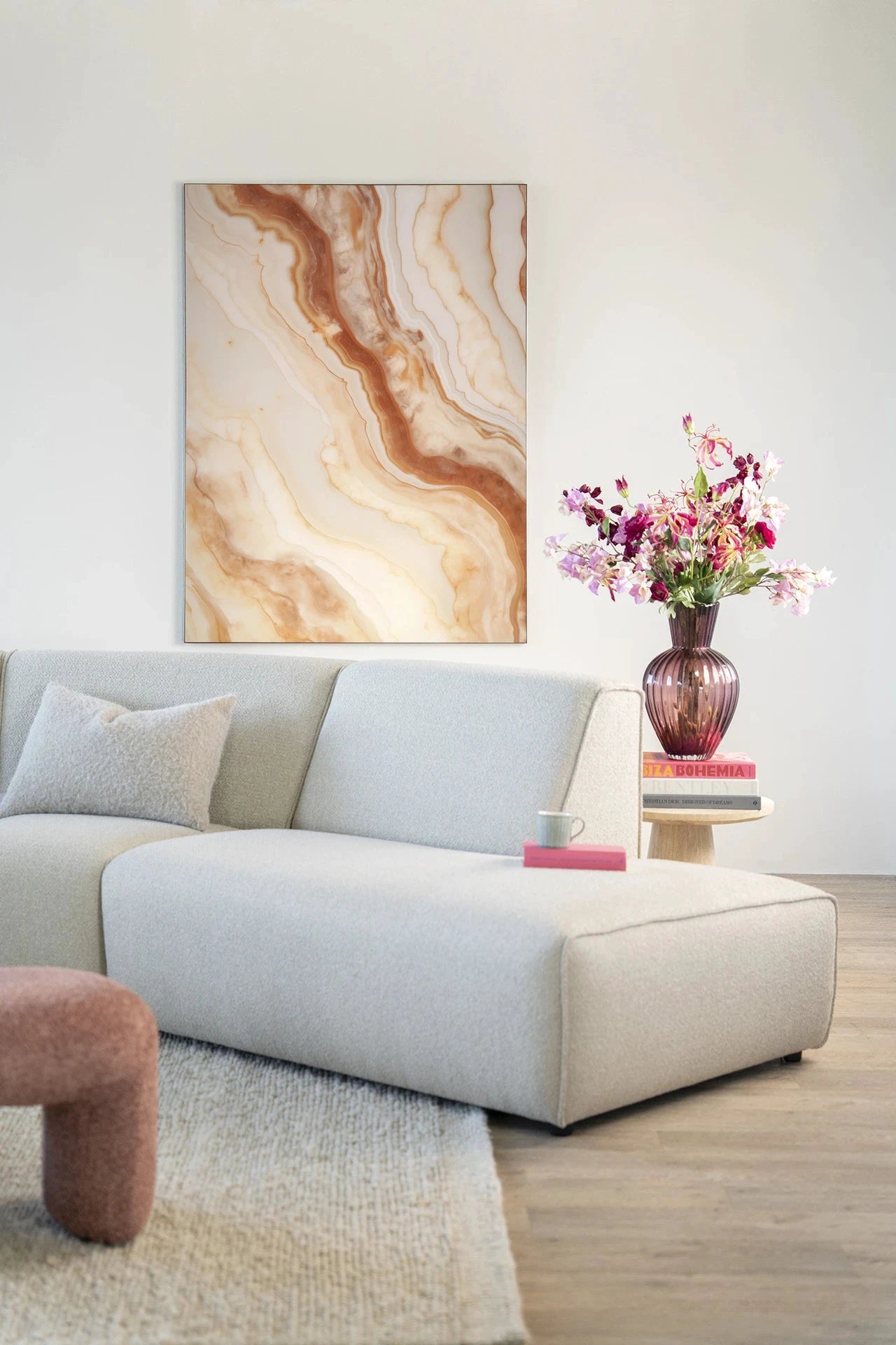 Marvelous Light - Moderne Wanddecoratie | Artprint, Glass Art, Wandkleed by Urban Cotton