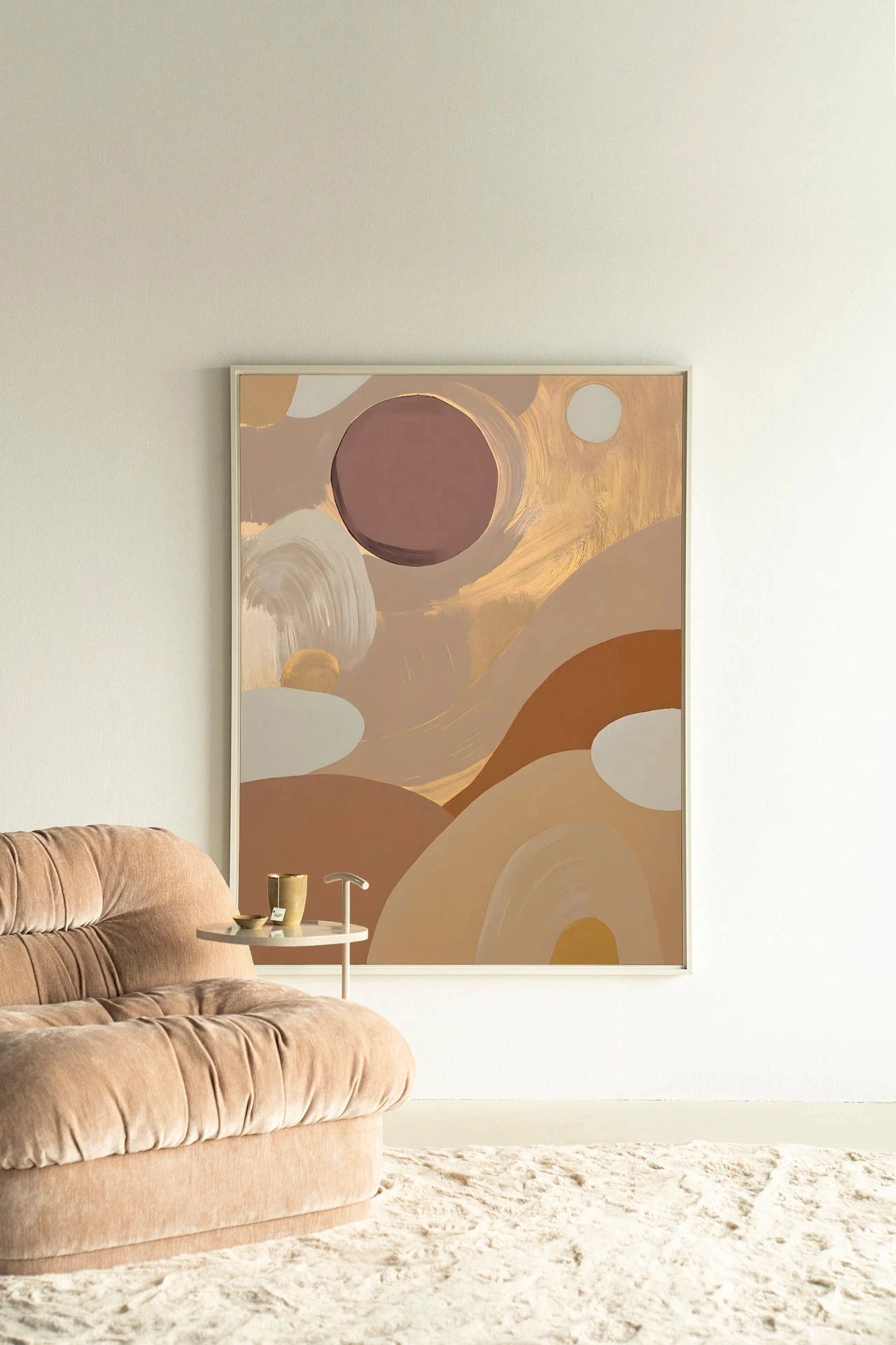 Dreamy Sunset - Moderne Wanddecoratie | Artprint, Glass Art, Wandkleed by Urban Cotton