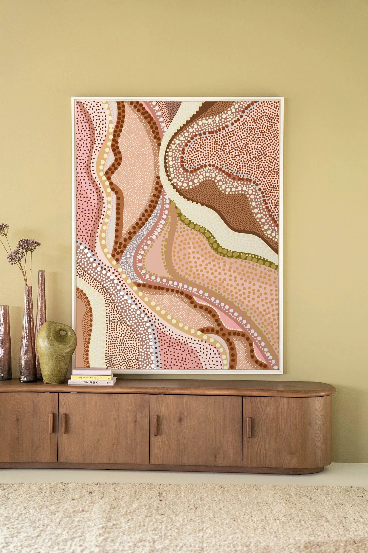 Vague - Moderne Wanddecoratie | Artprint, Glass Art, Wandkleed by Urban Cotton