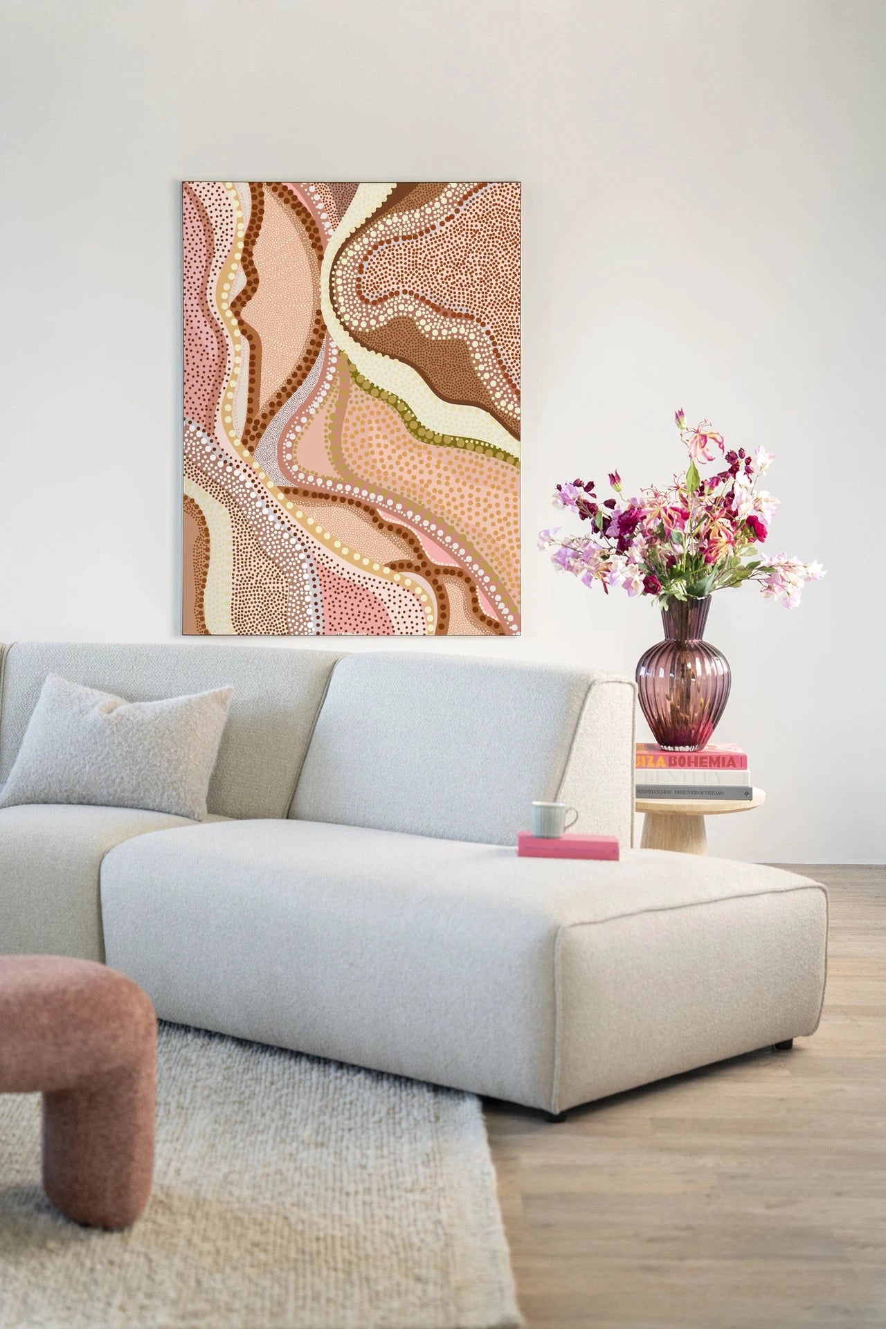 Vague - Moderne Wanddecoratie | Artprint, Glass Art, Wandkleed by Urban Cotton