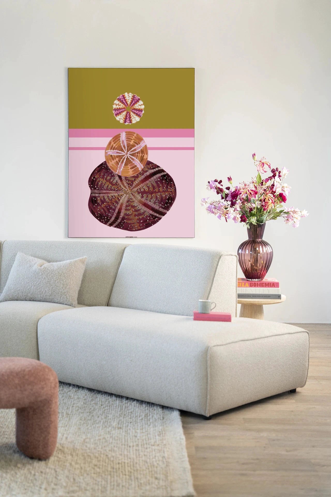 Marinus 3 - Moderne Wanddecoratie | Artprint, Glass Art, Wandkleed by Urban Cotton