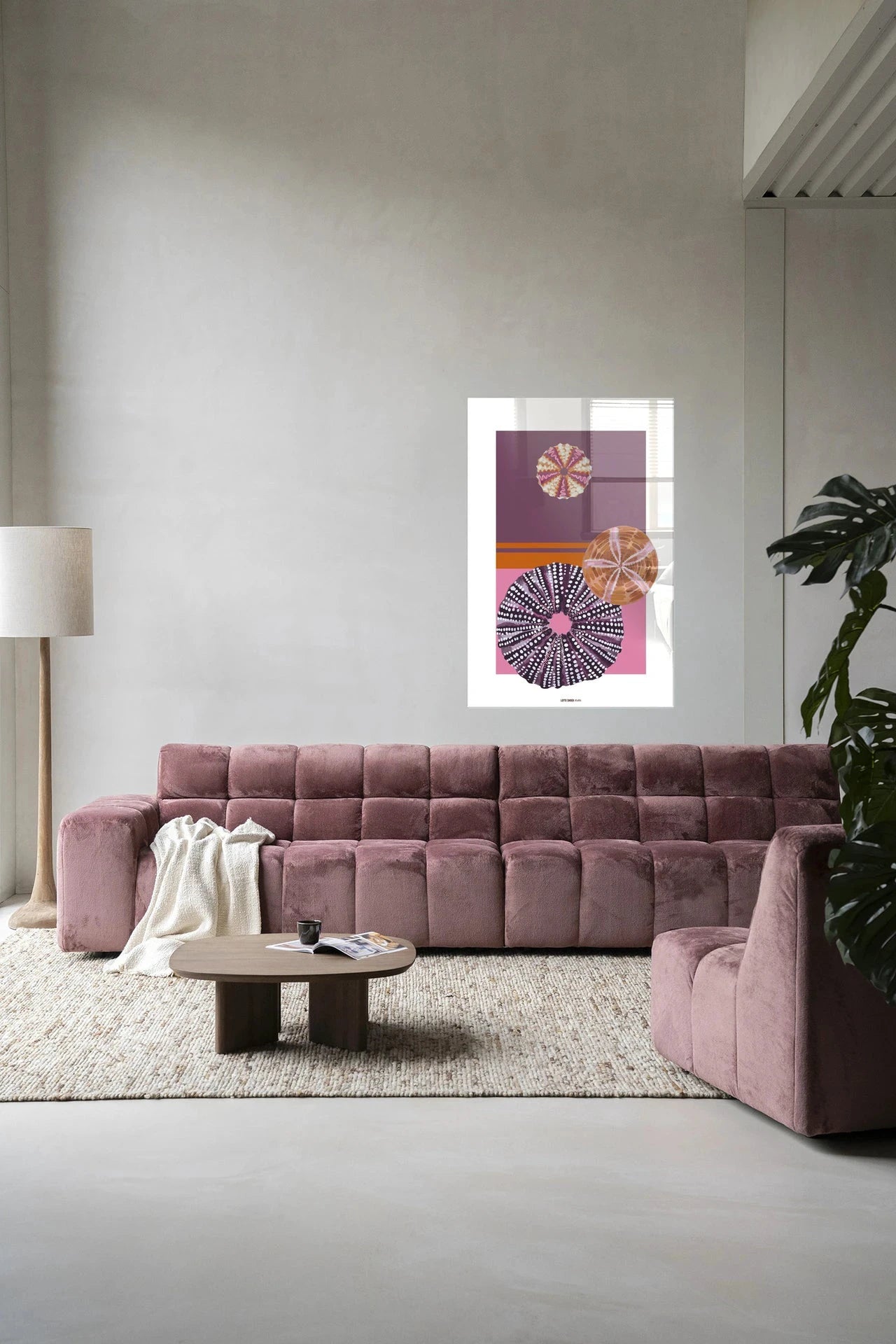 Marinus 2 - Moderne Wanddecoratie | Artprint, Glass Art, Wandkleed by Urban Cotton