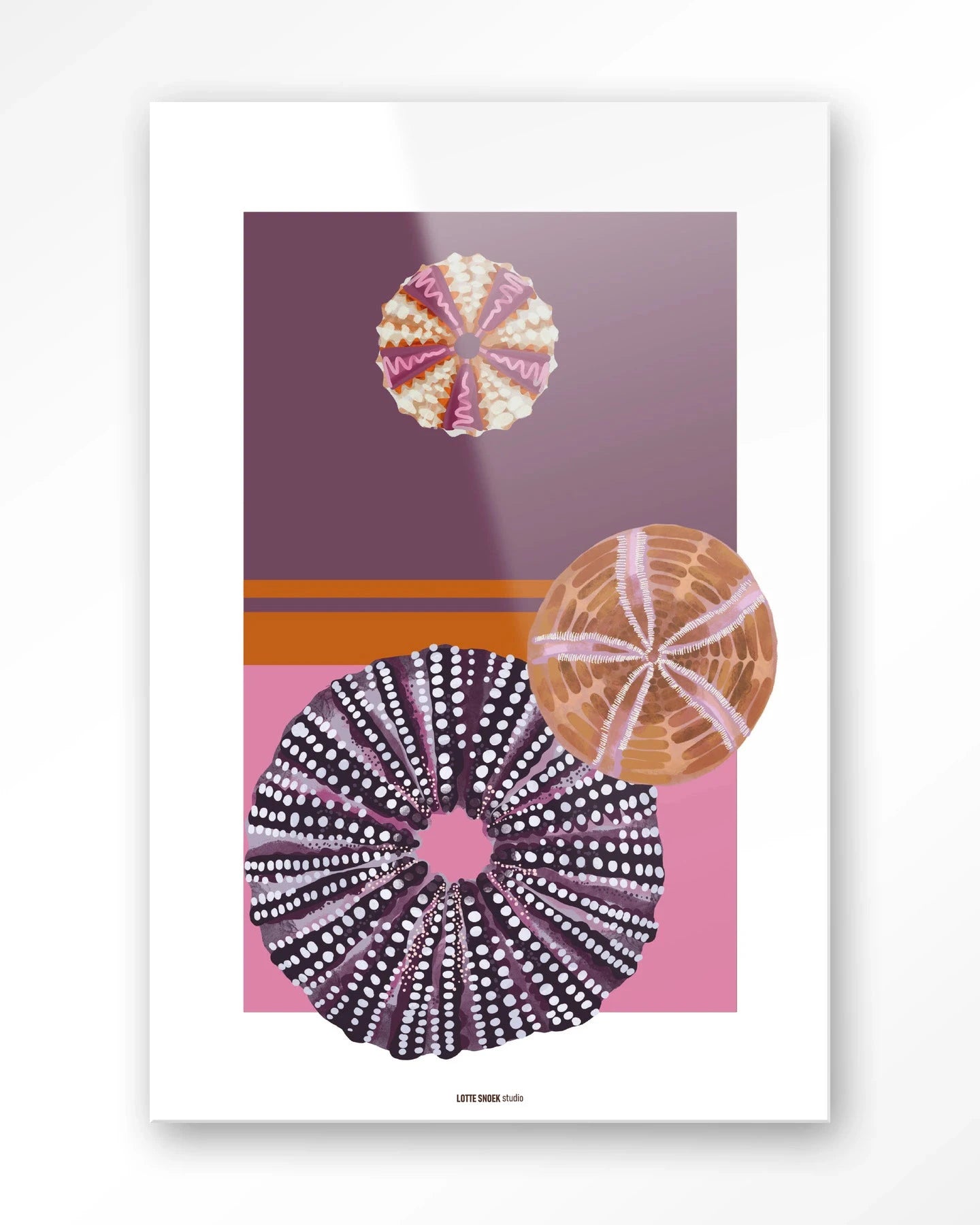 Marinus 2 - Moderne Wanddecoratie | Artprint, Glass Art, Wandkleed by Urban Cotton